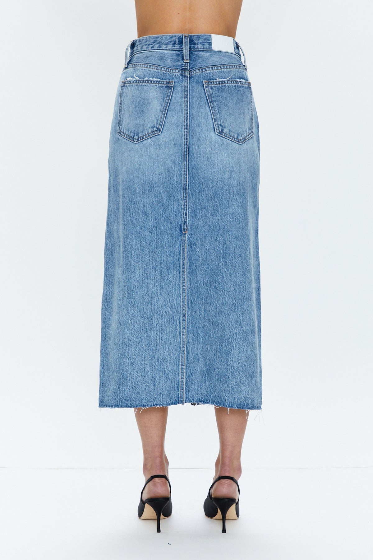 ALICE MIDI SKIRT - SKYLARK - ONFEMME By Lindsey's Kloset