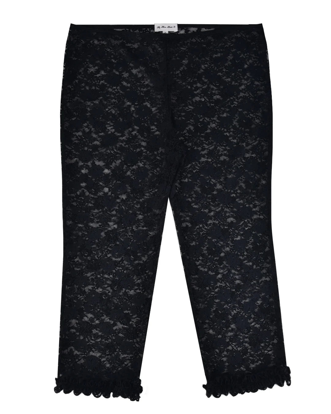 Lace Poem Capri - Black
