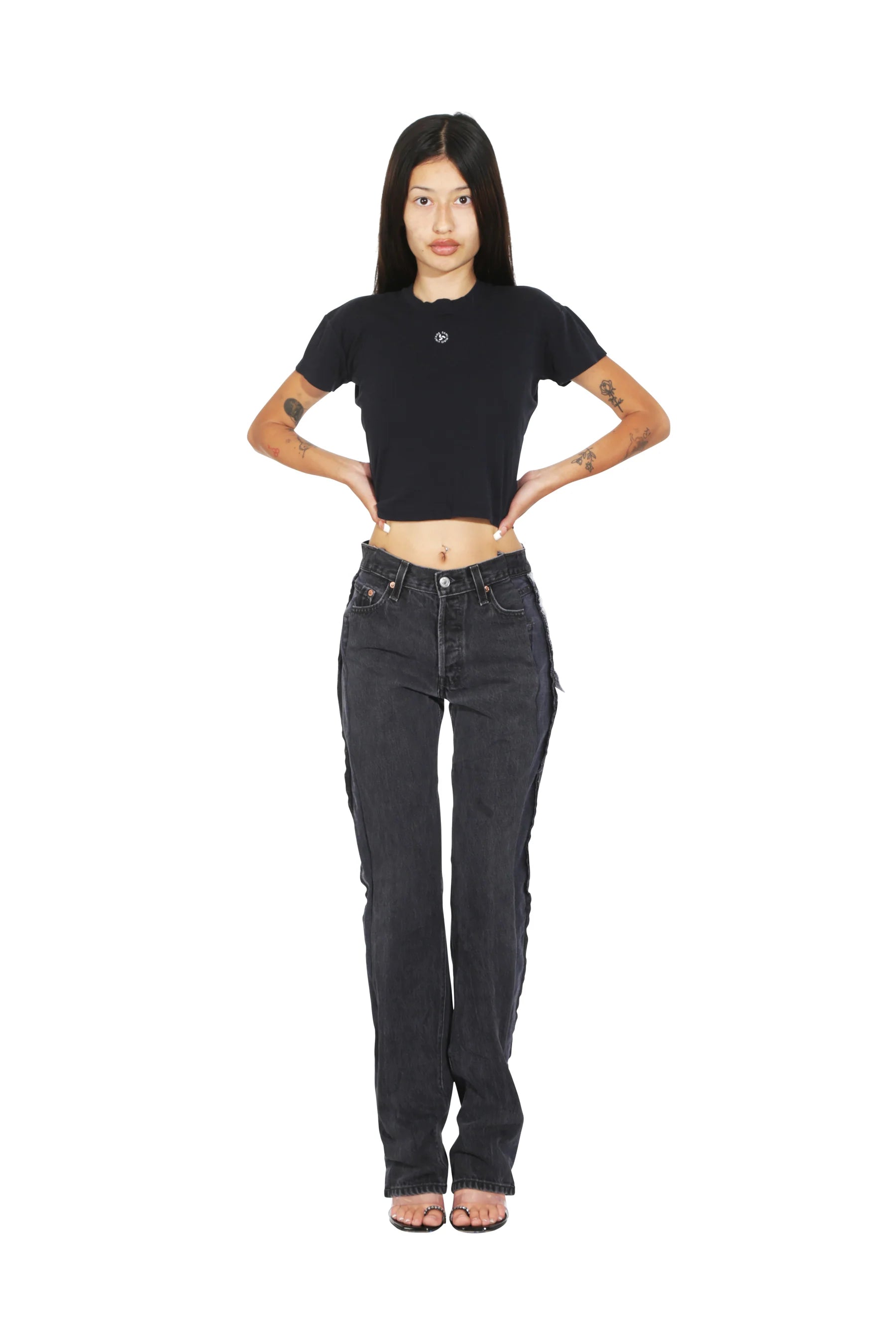 Mini Tee in Black - ONFEMME By Lindsey's Kloset