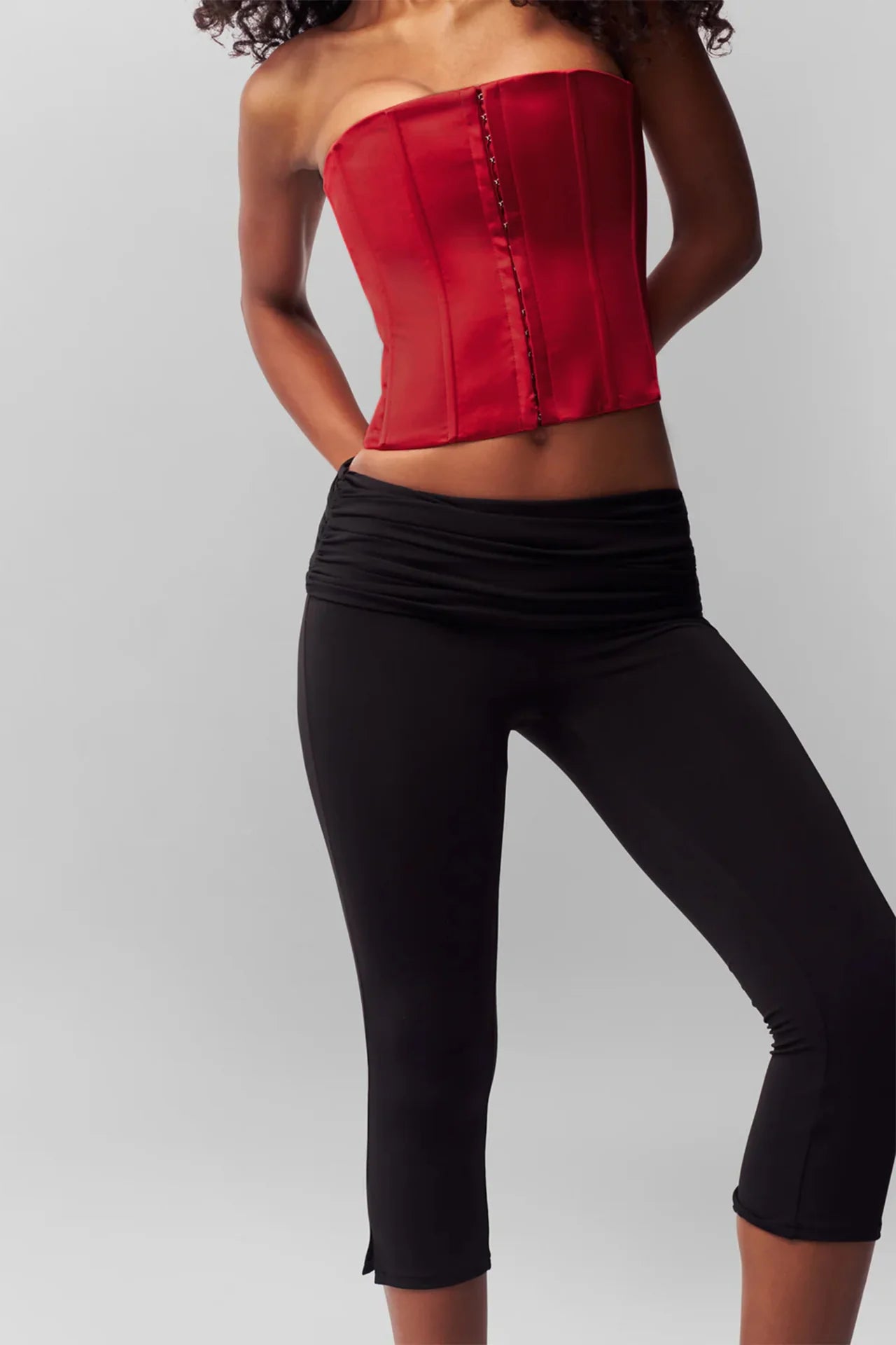 Satin Corset - ONFEMME By Lindsey's Kloset