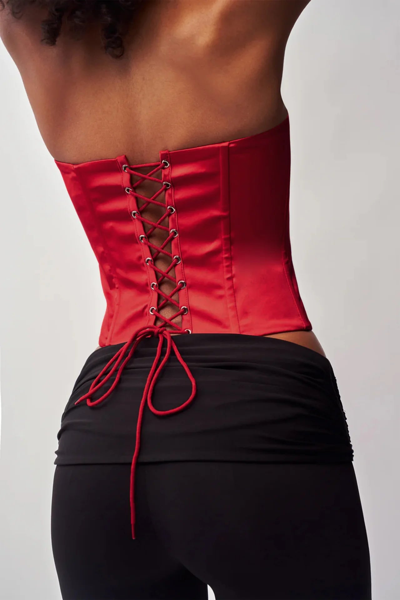 Satin Corset - ONFEMME By Lindsey's Kloset