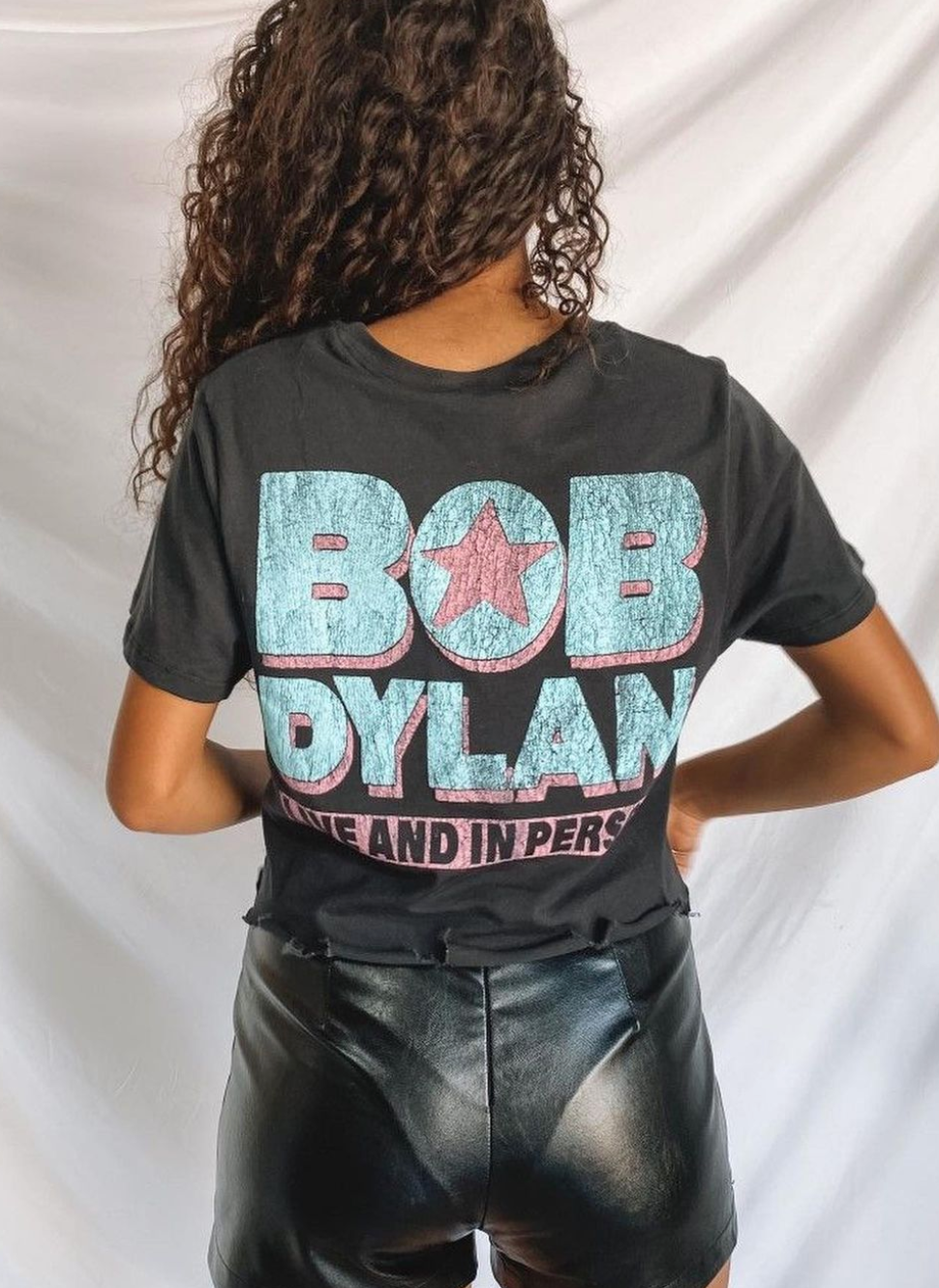 Bob Dylan Forest Hills Crop Top - ONFEMME By Lindsey's Kloset
