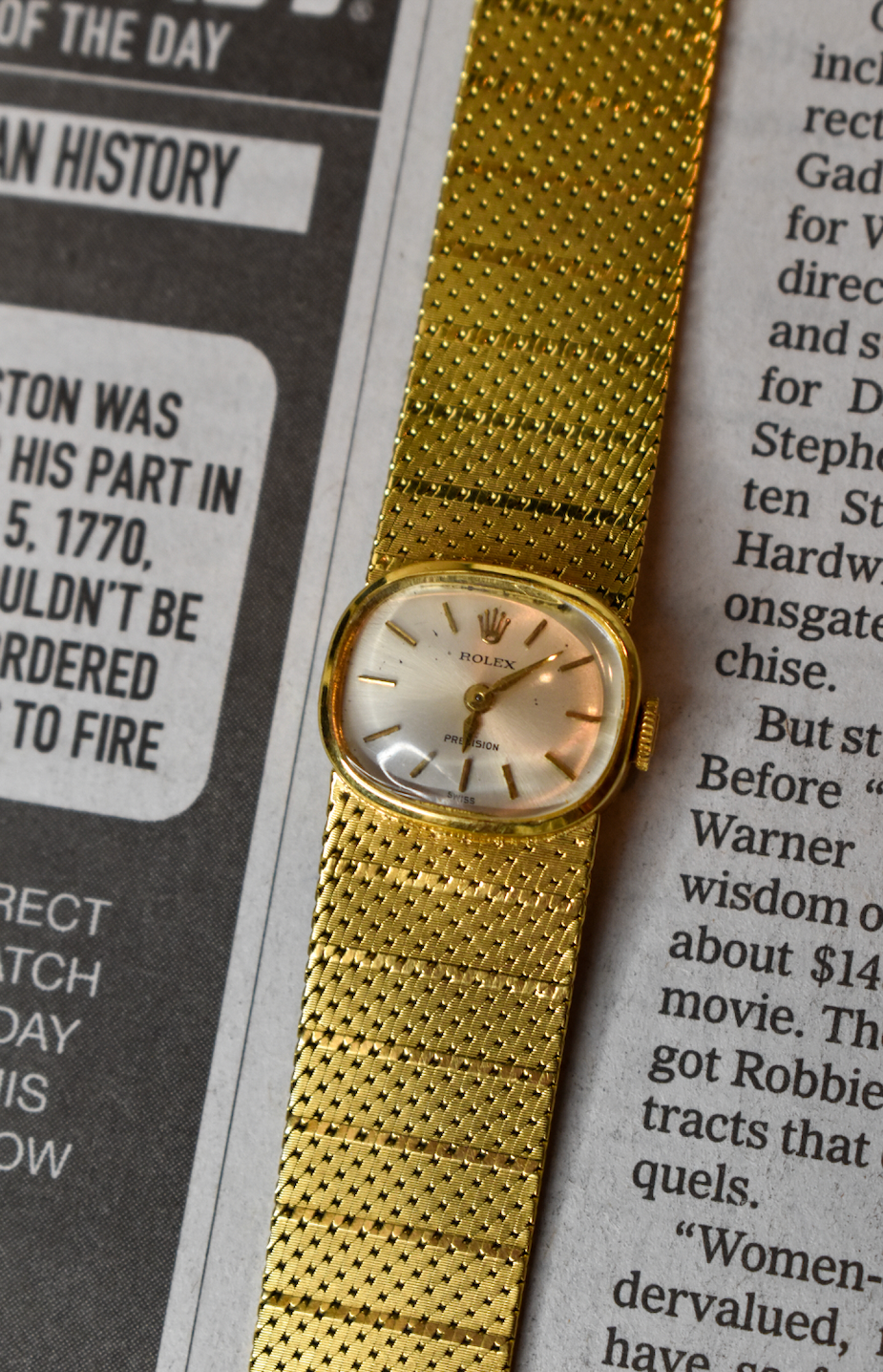 18k Gold Vintage Ladys Rolex - ONFEMME By Lindsey's Kloset