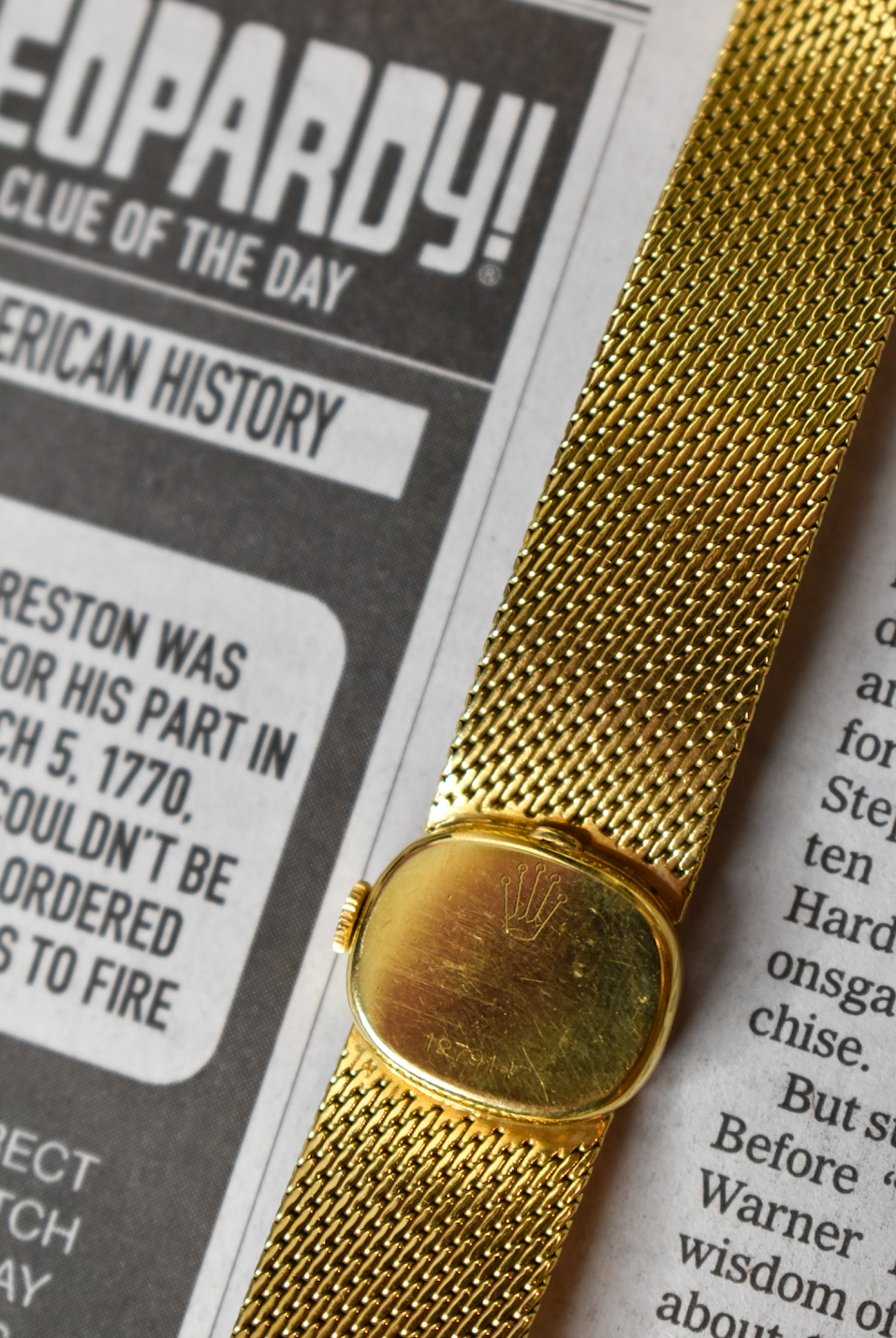 18k Gold Vintage Ladys Rolex - ONFEMME By Lindsey's Kloset