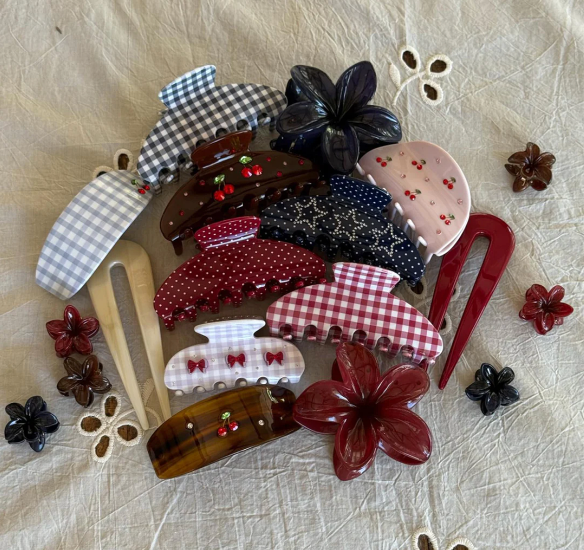 Big Effing Clip in Wild Cherry - ONFEMME By Lindsey's Kloset