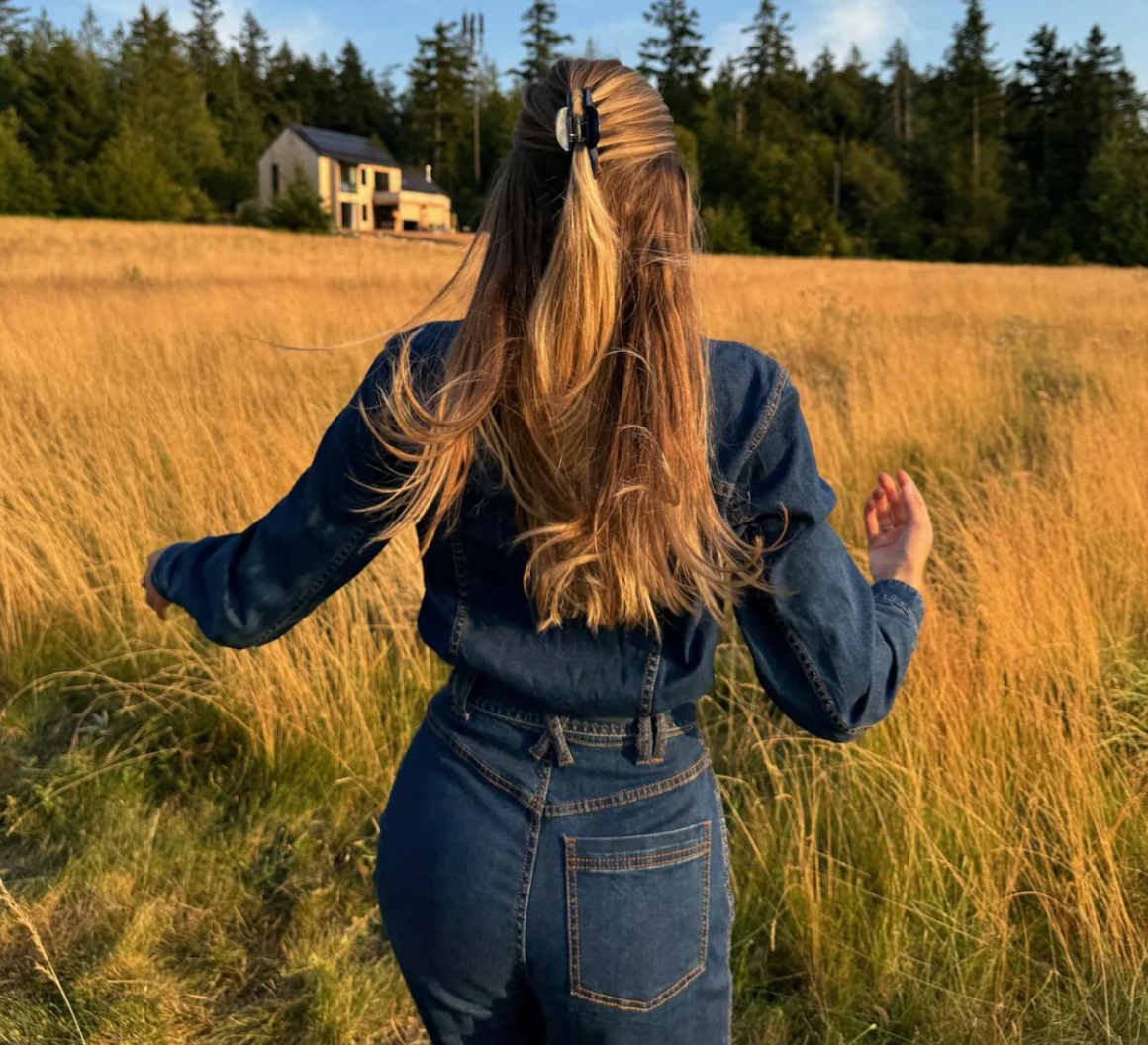 Lil Effing Clip in Blueberry - ONFEMME By Lindsey's Kloset