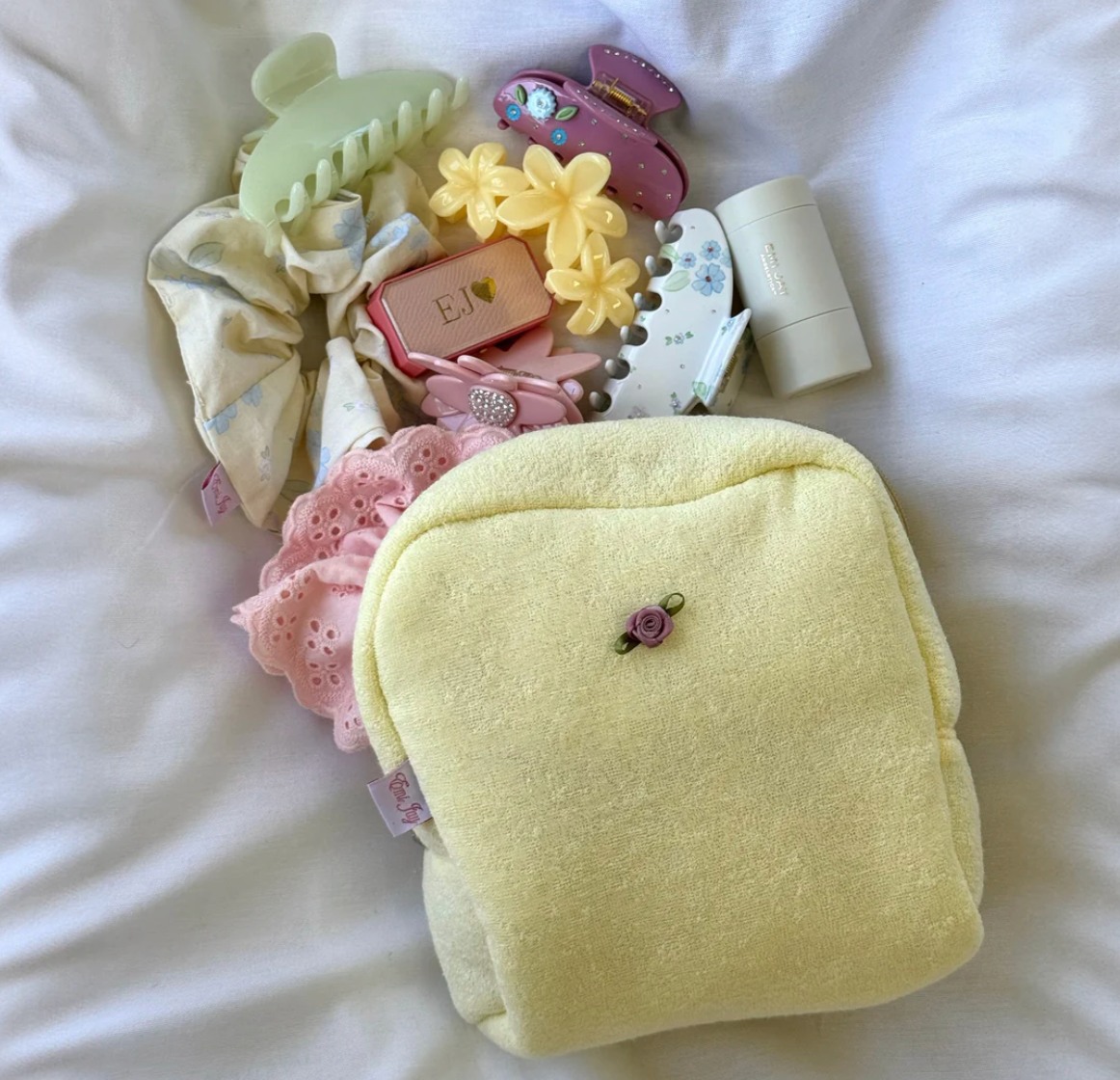 Sweet Like Honey Pouch in Buttercup - ONFEMME By Lindsey's Kloset