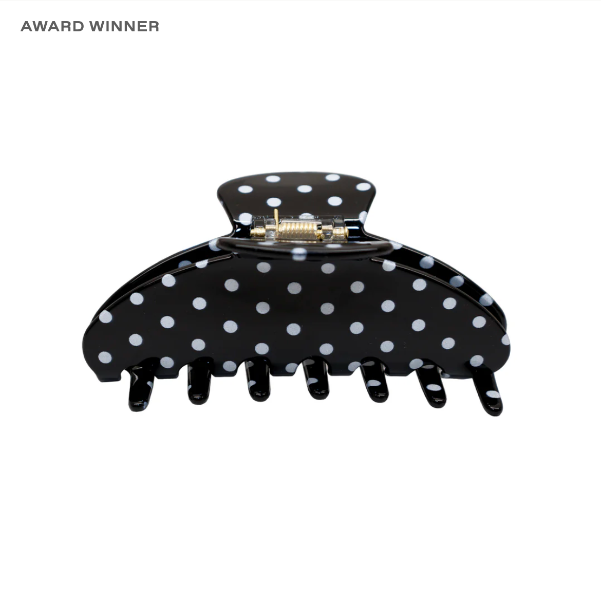 Big Effing Clip in Noir Polka Dot - ONFEMME By Lindsey's Kloset