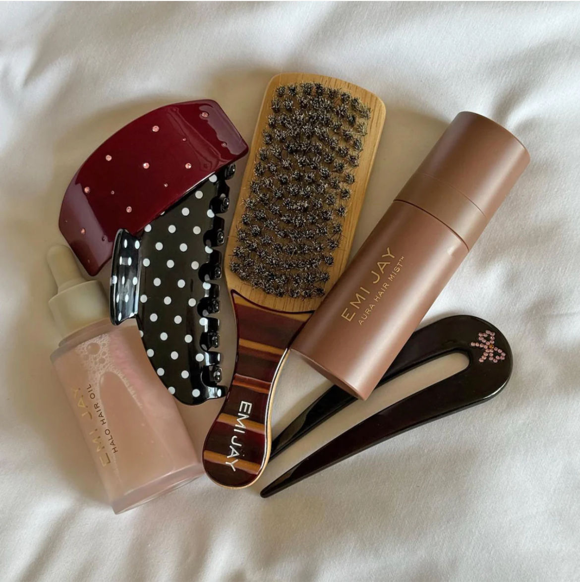 Ponytail Barrette in Mulled Magic - ONFEMME By Lindsey's Kloset