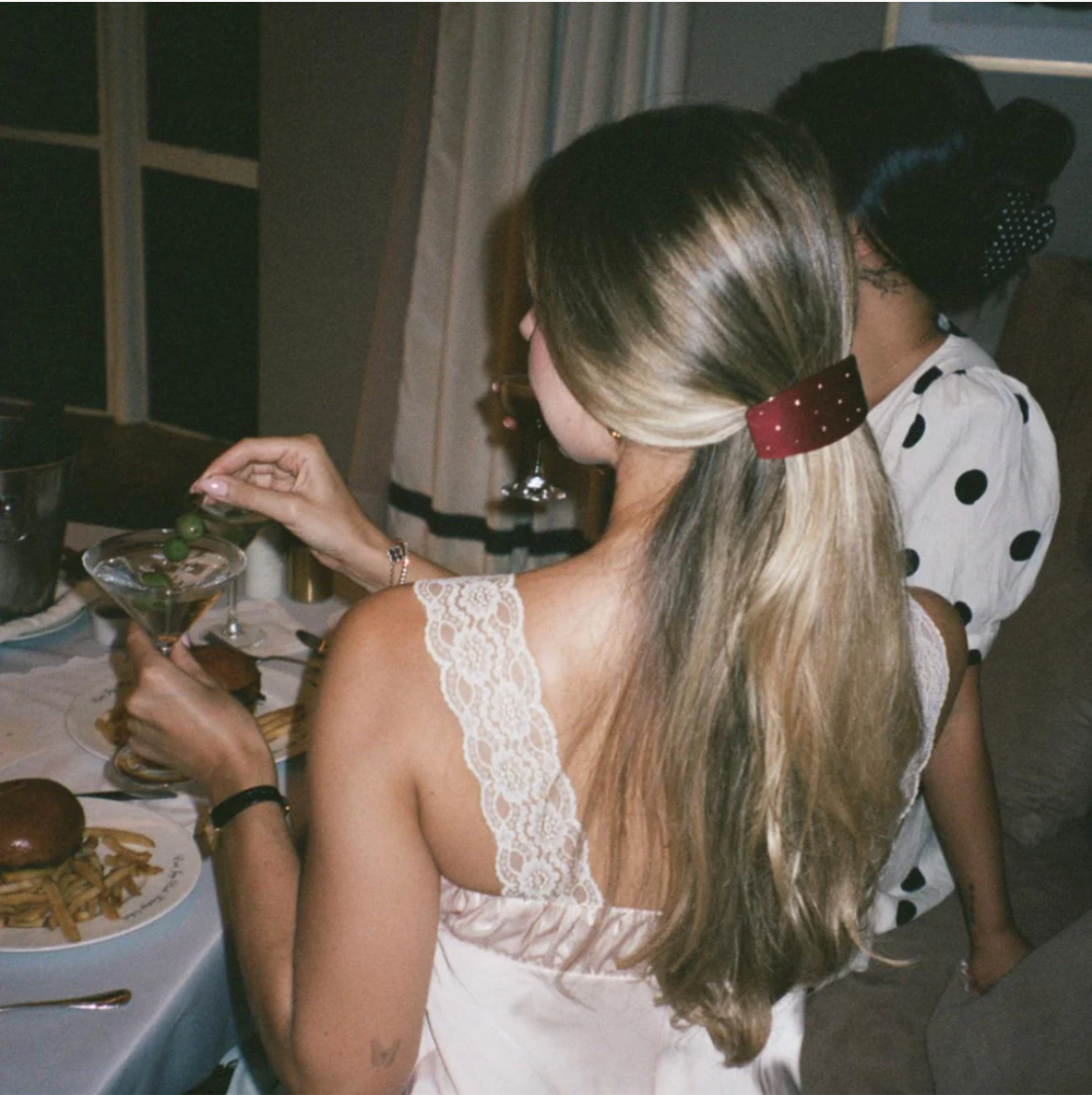 Ponytail Barrette in Mulled Magic - ONFEMME By Lindsey's Kloset