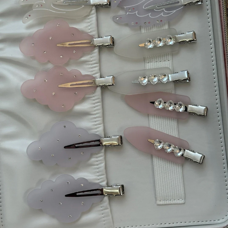 Cloud Popstar Clips in Angel Wish - ONFEMME By Lindsey's Kloset
