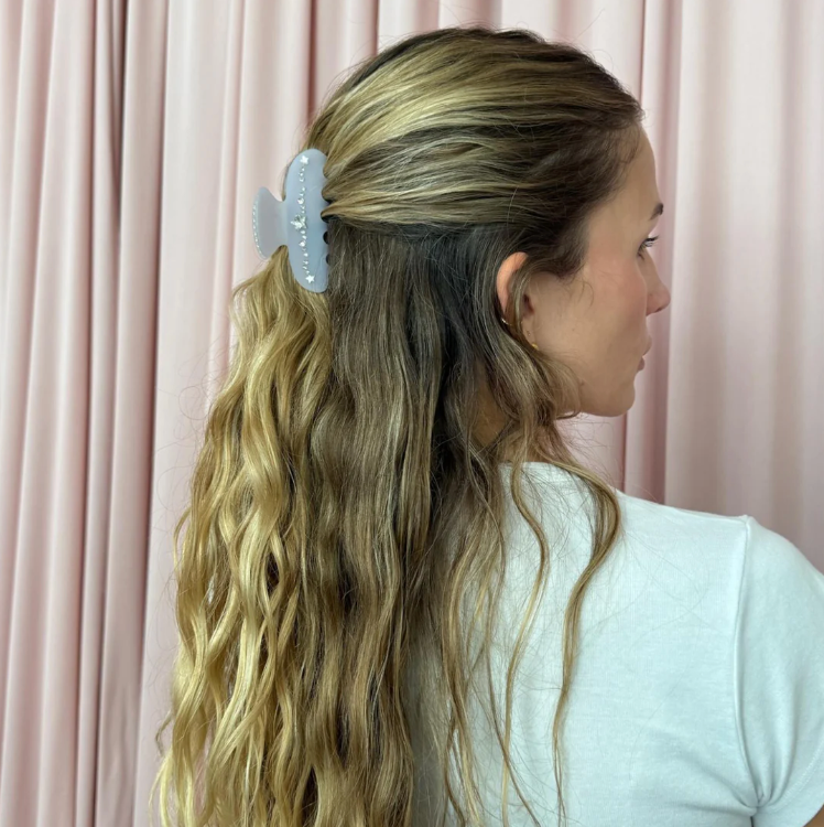 Sweetheart Clip in Lilac Sky - ONFEMME By Lindsey's Kloset