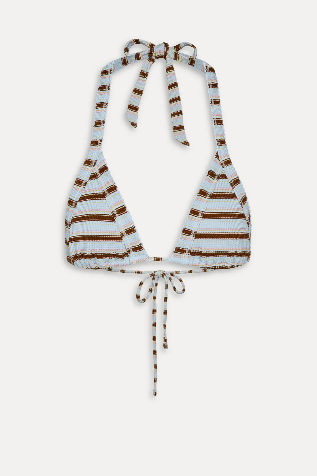 Taite Triangle Striped Bikini Top - ONFEMME By Lindsey's Kloset