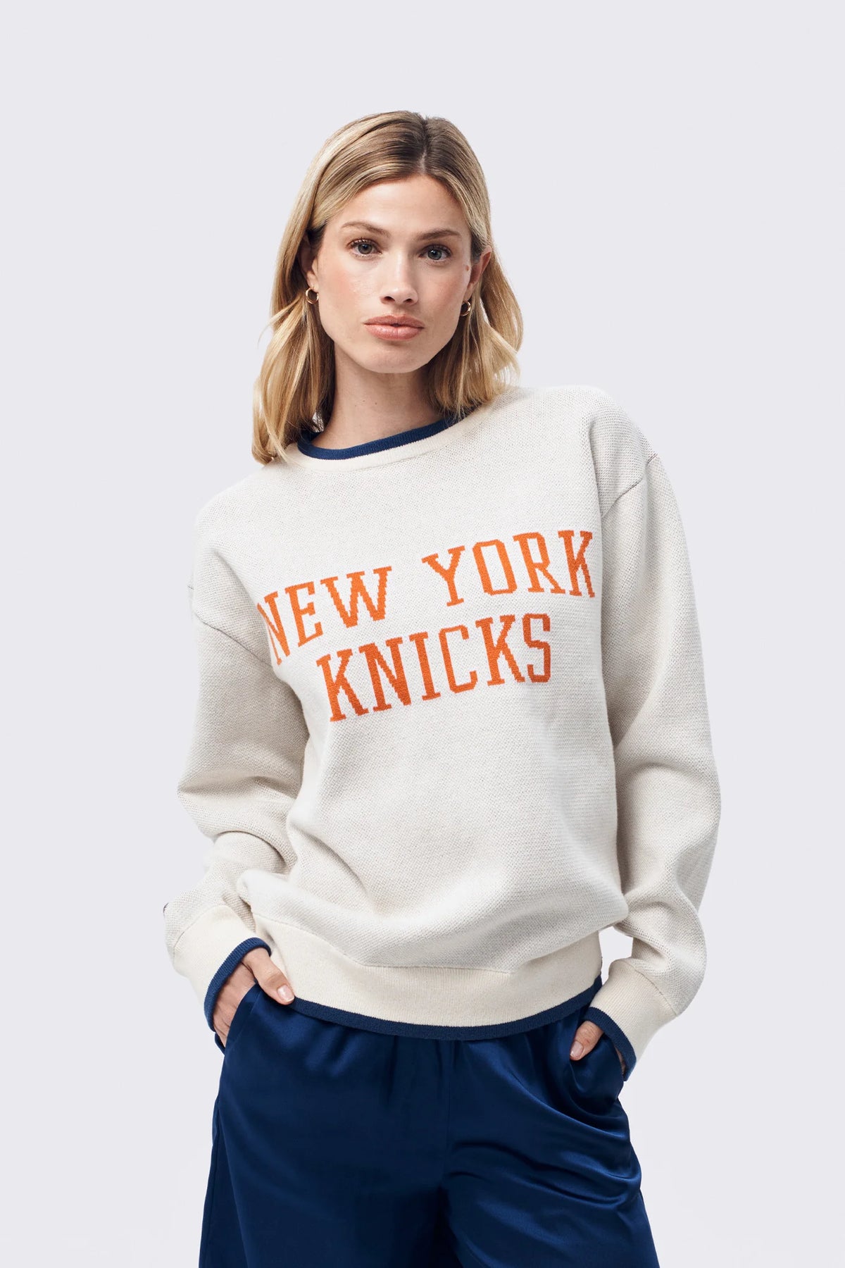 New York Knicks Sideline Sweater