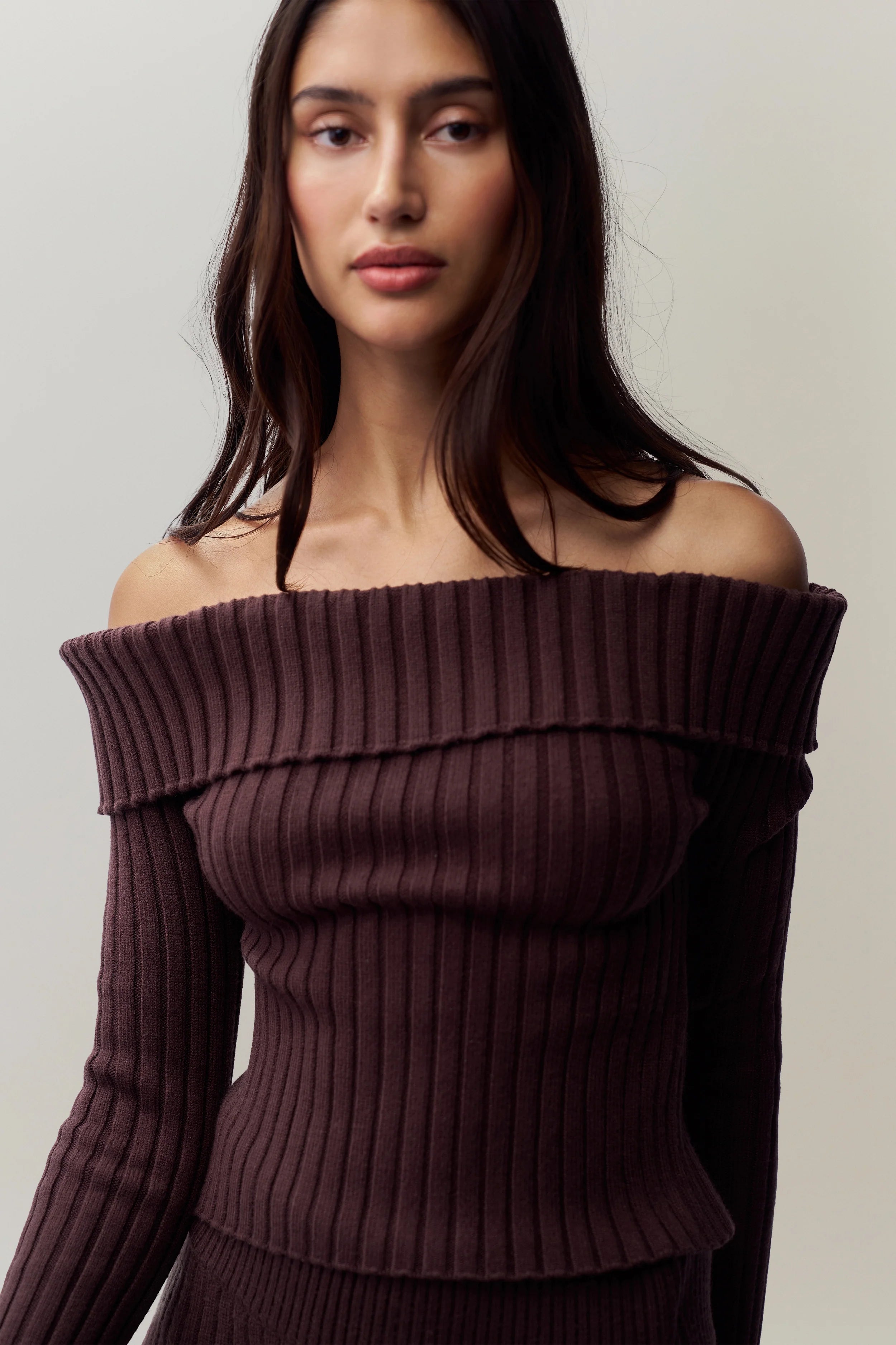 Thalia Off Shoulder Sweater - ONFEMME By Lindsey's Kloset