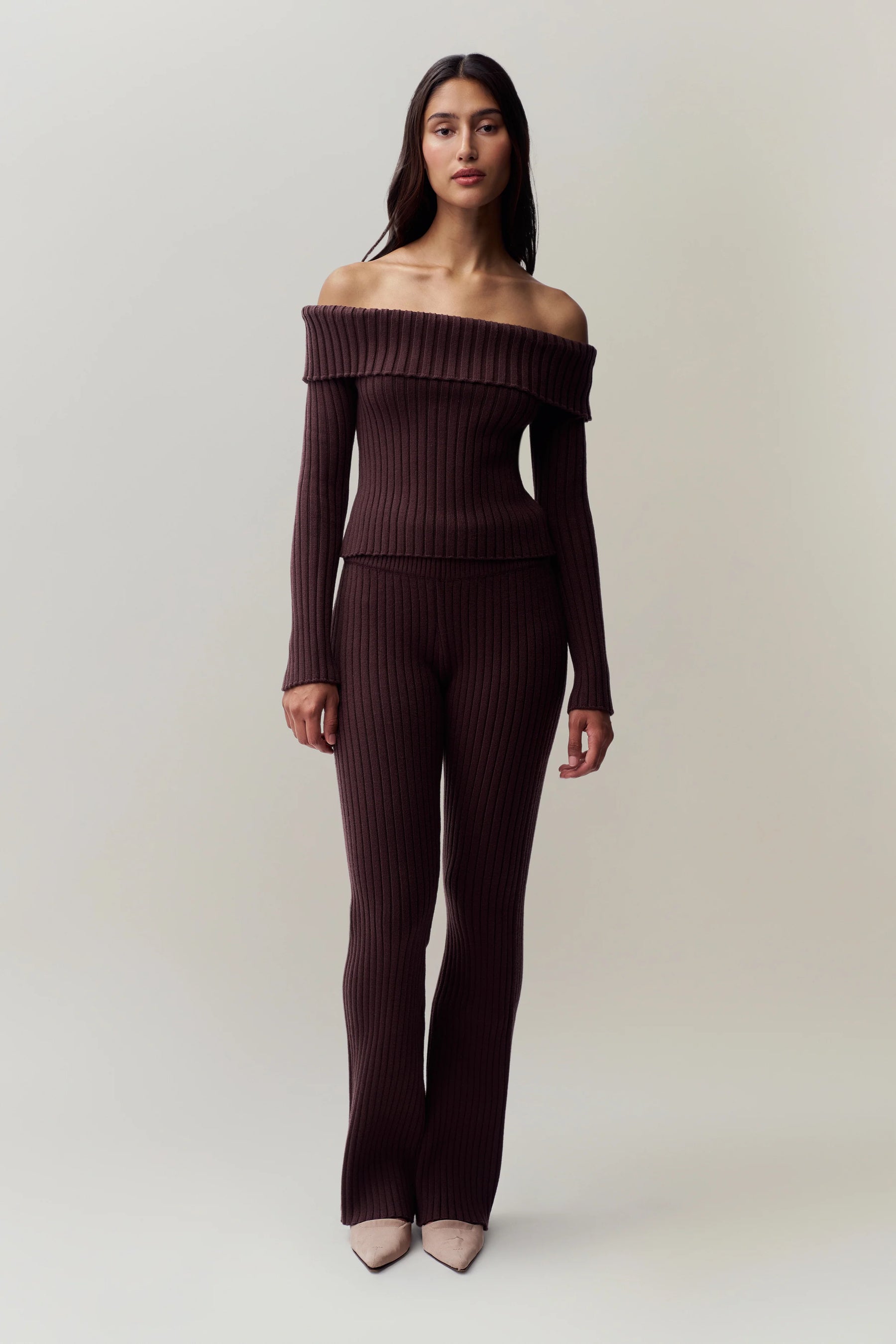 Thalia Off Shoulder Sweater - ONFEMME By Lindsey's Kloset
