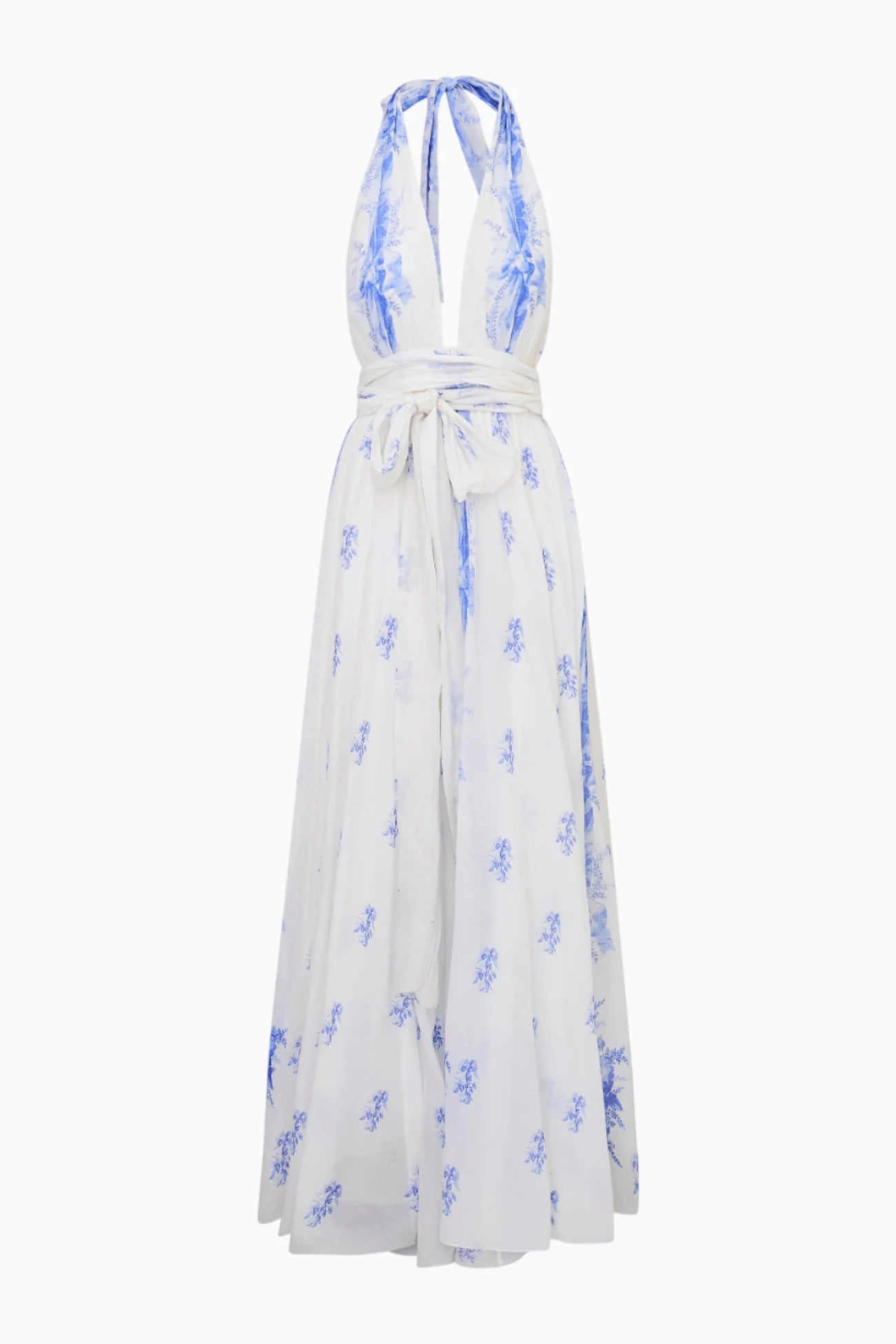 Lilah Cotton Halter Gown - ONFEMME By Lindsey's Kloset