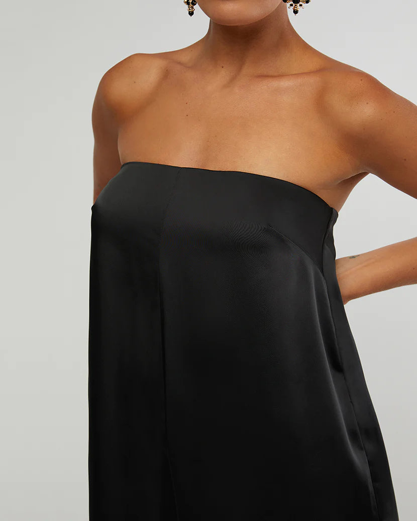 Strapless Wide Leg Jumpsuit - ONFEMME By Lindsey's Kloset