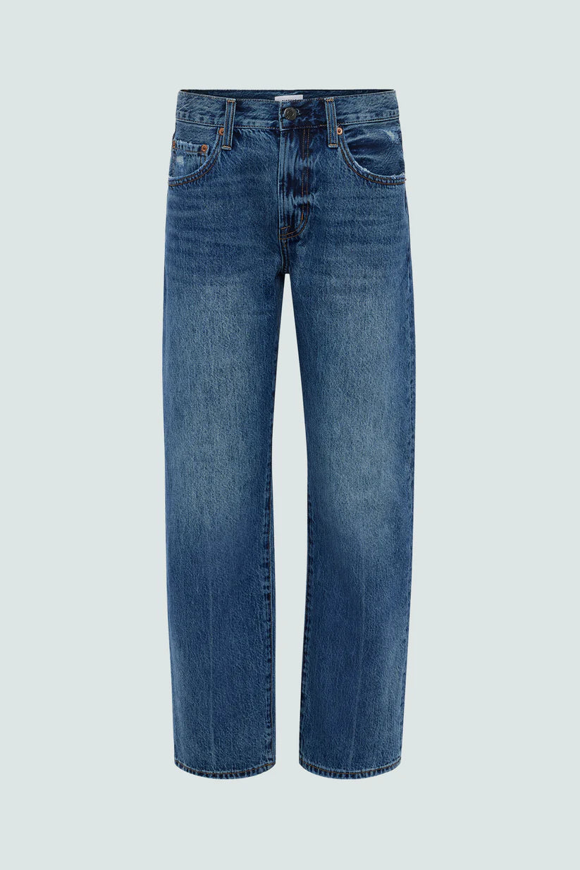 Lexi Mid Rise Bowed Straight Jean - Artisan