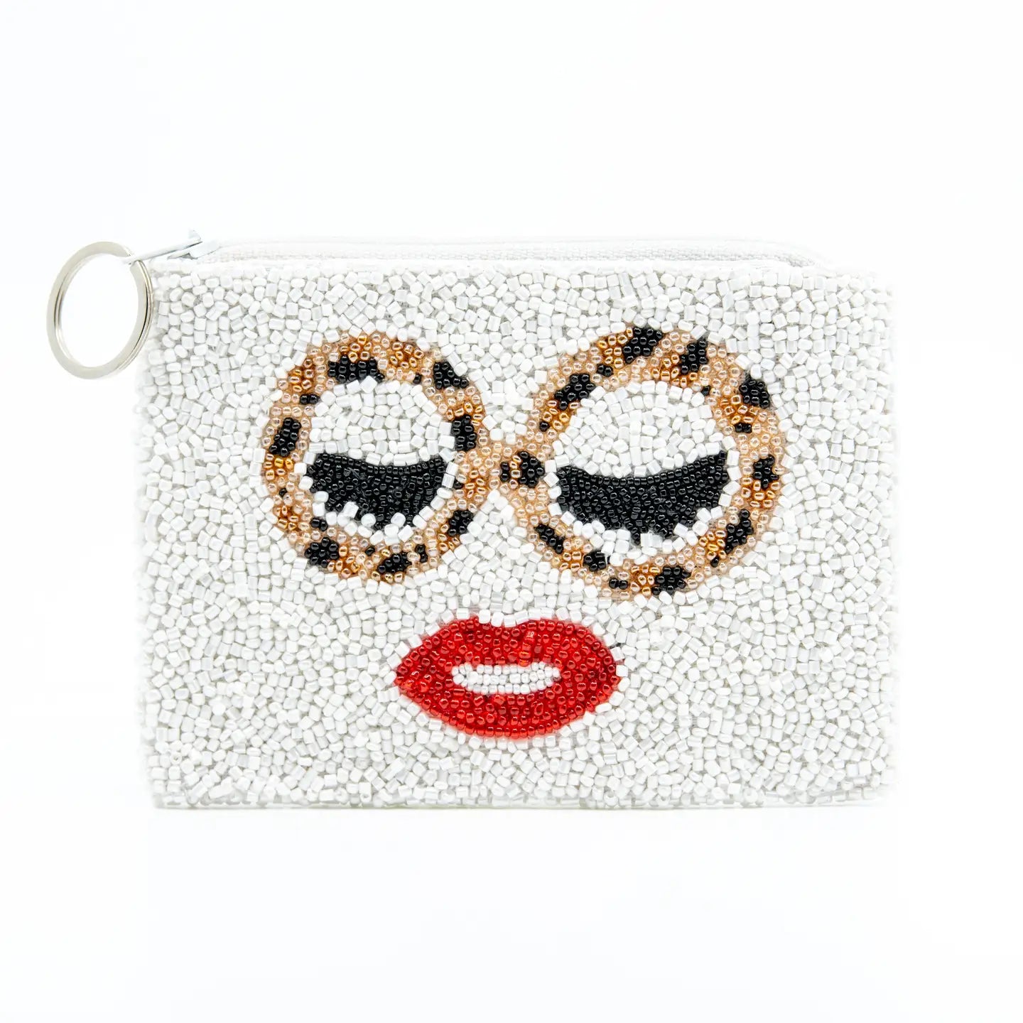 Amour Beaded Coin Purse
