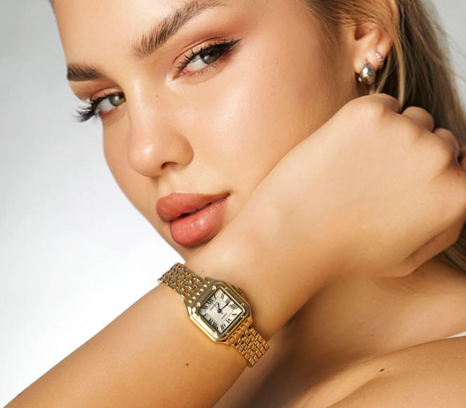 Lindsey Gold Watch - ONFEMME By Lindsey's Kloset