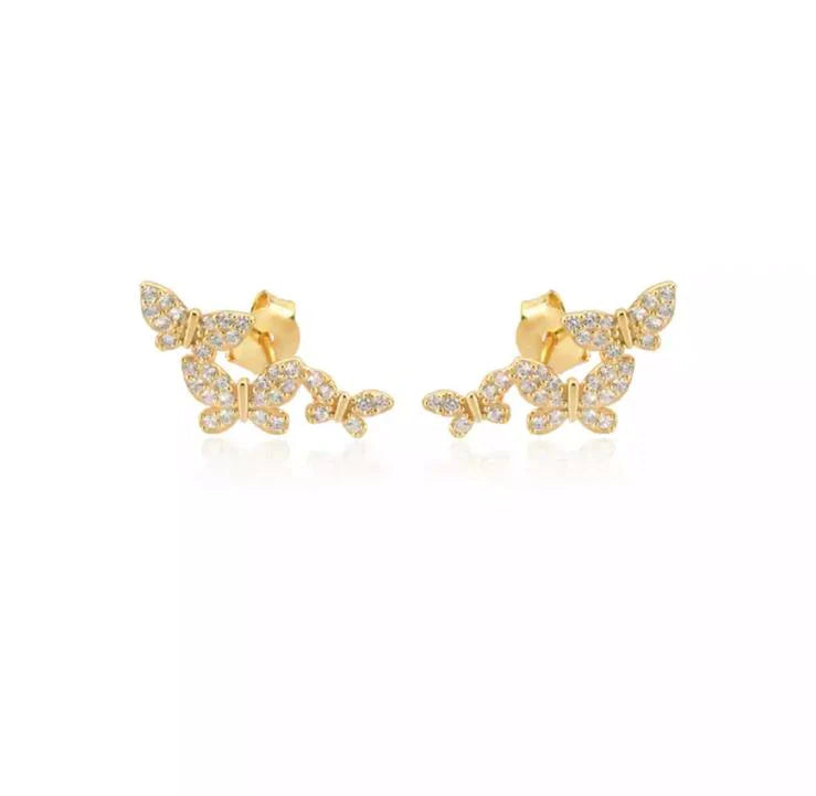 Rising Butterfly Earrings - ONFEMME By Lindsey's Kloset