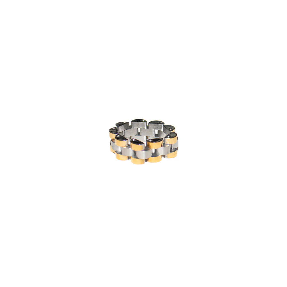 Two Tone Jubilee Ring - ONFEMME By Lindsey's Kloset