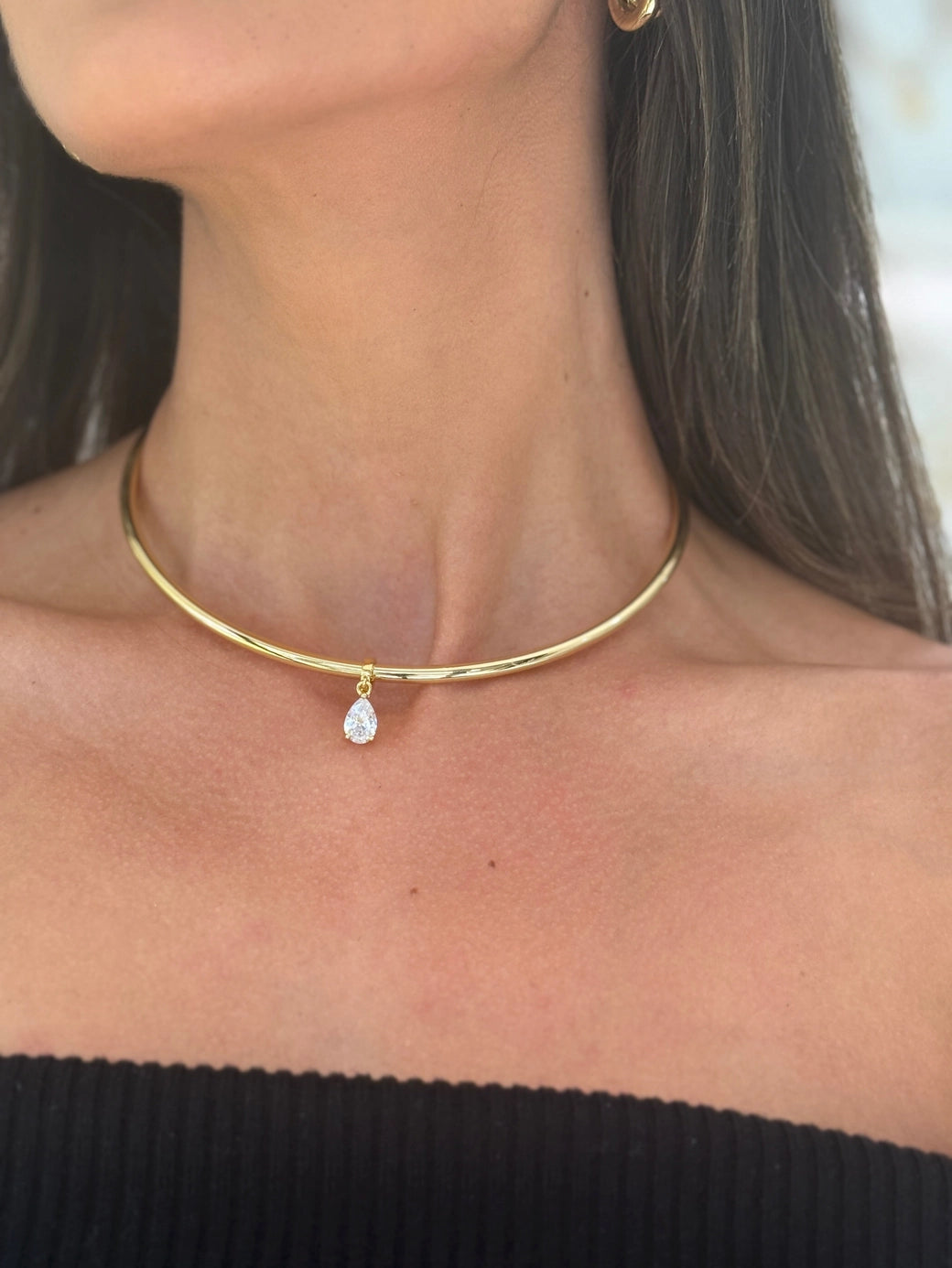Celine Cuff Necklace - ONFEMME By Lindsey's Kloset