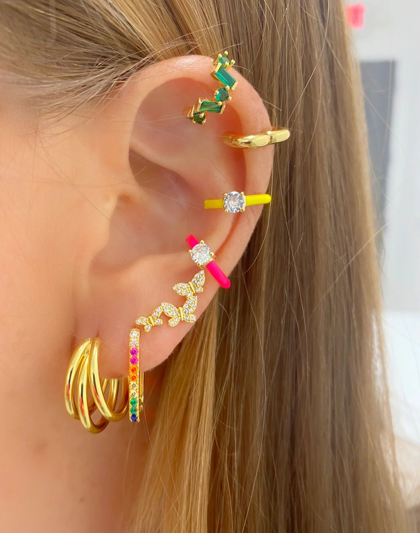 Rising Butterfly Earrings - ONFEMME By Lindsey's Kloset