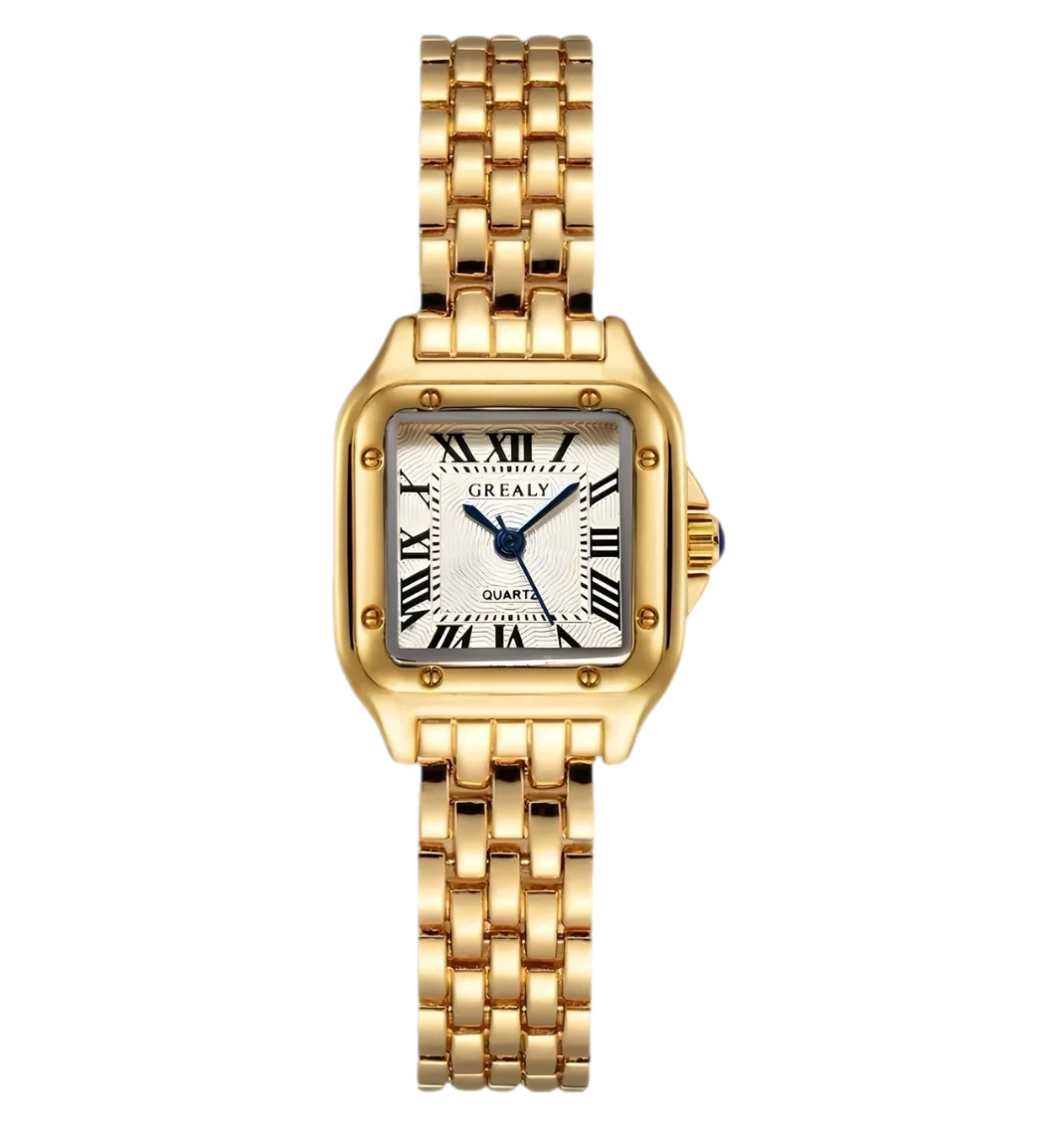 Lindsey Gold Watch - ONFEMME By Lindsey's Kloset