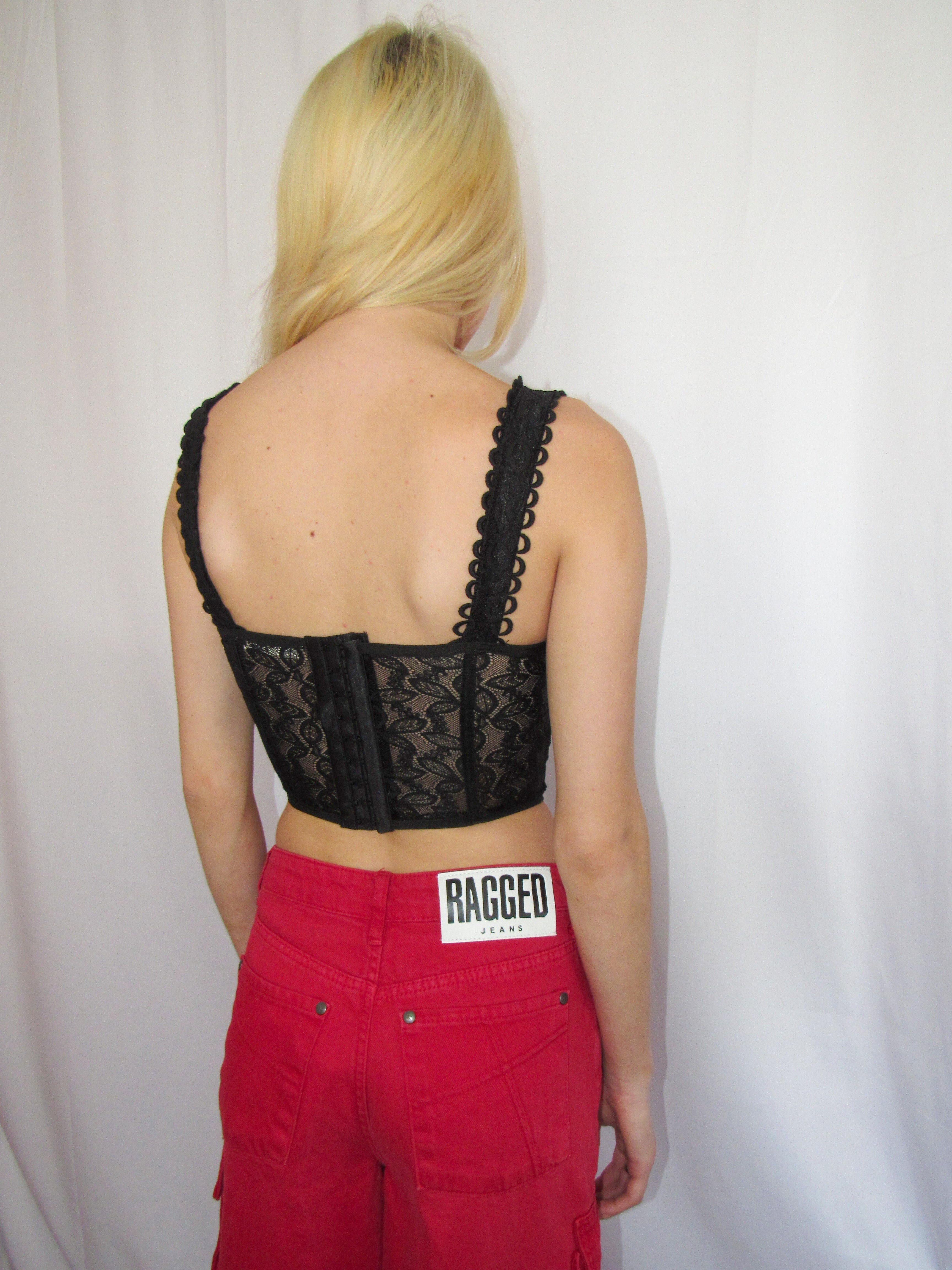 Adriana Lace Corset Top - ONFEMME By Lindsey's Kloset