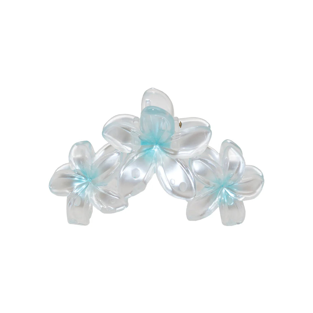 Miss Super Bloom Clip - Aqua Pearl - ONFEMME By Lindsey's Kloset