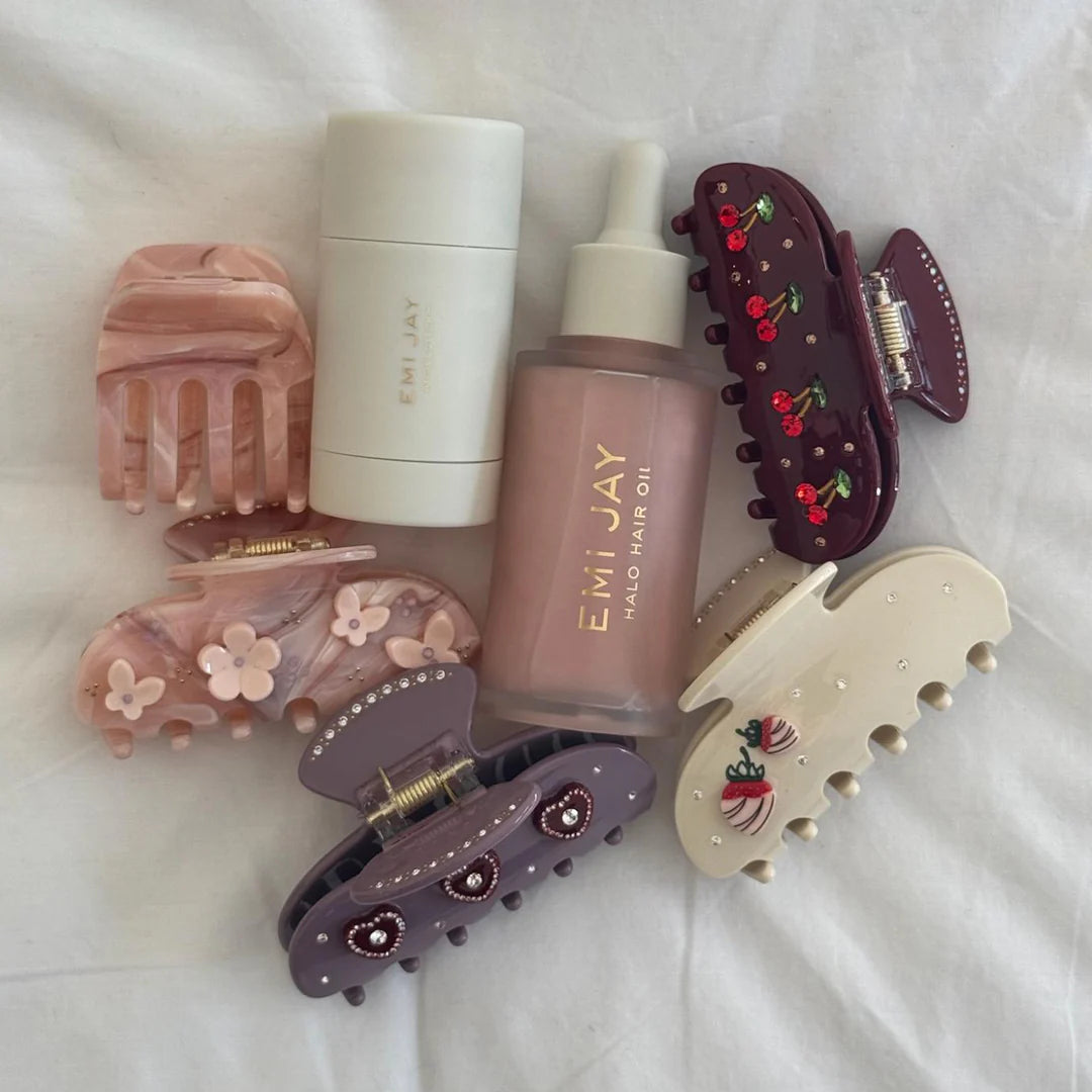 Sweetheart Clip in Pink Chantilly Angel Food - ONFEMME By Lindsey's Kloset