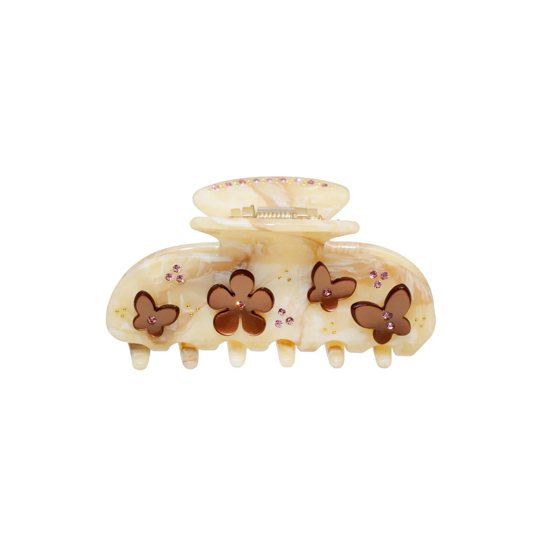 Sweetheart Clip in Cocoa Chantilly Angel Food - ONFEMME By Lindsey's Kloset