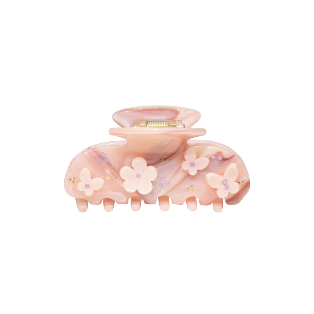 Sweetheart Clip in Pink Chantilly Angel Food - ONFEMME By Lindsey's Kloset
