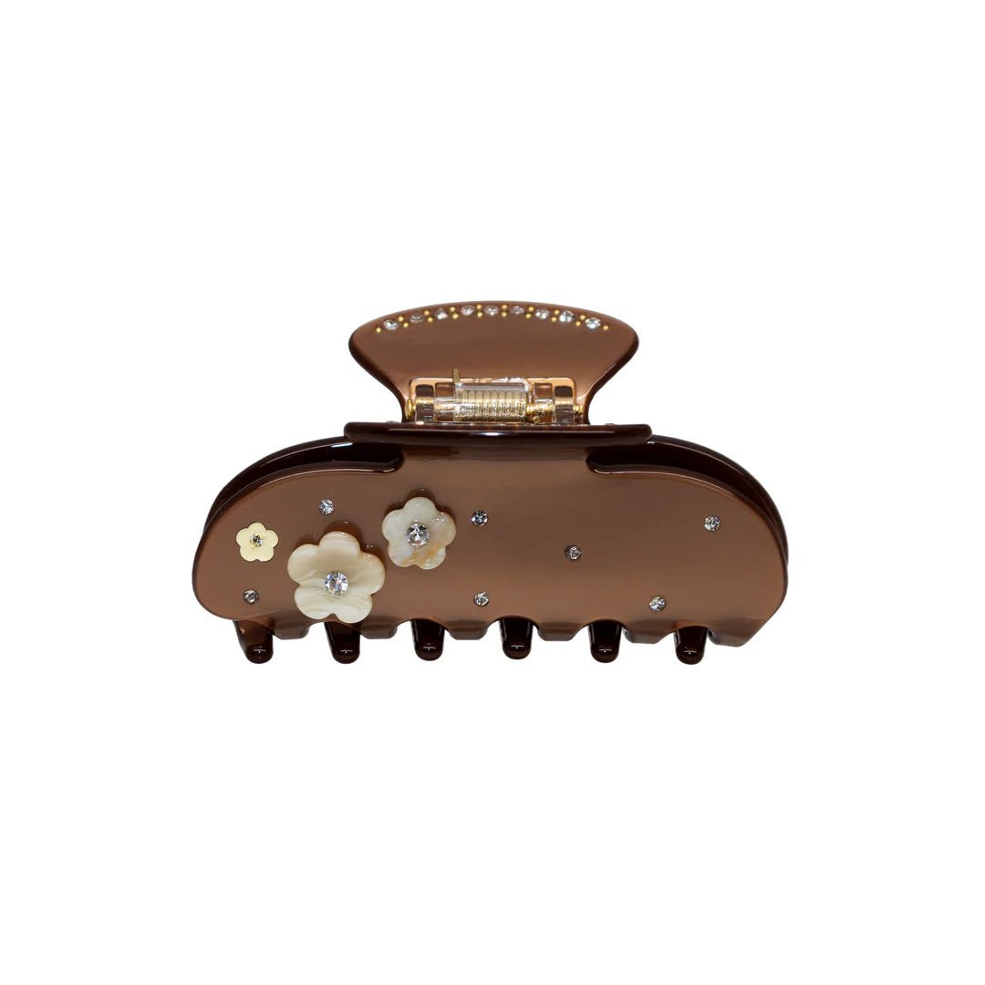 Sweetheart Hair Claw Clip in Soufflé - ONFEMME By Lindsey's Kloset