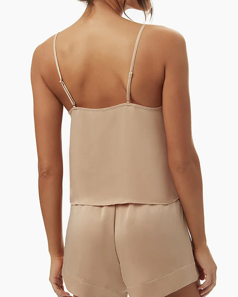 Silky Cami - Deep Sand - ONFEMME By Lindsey's Kloset
