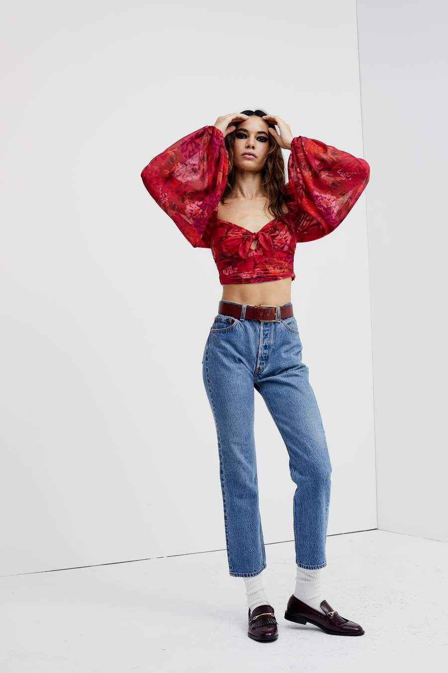 Trisha Crop Top - ONFEMME By Lindsey's Kloset