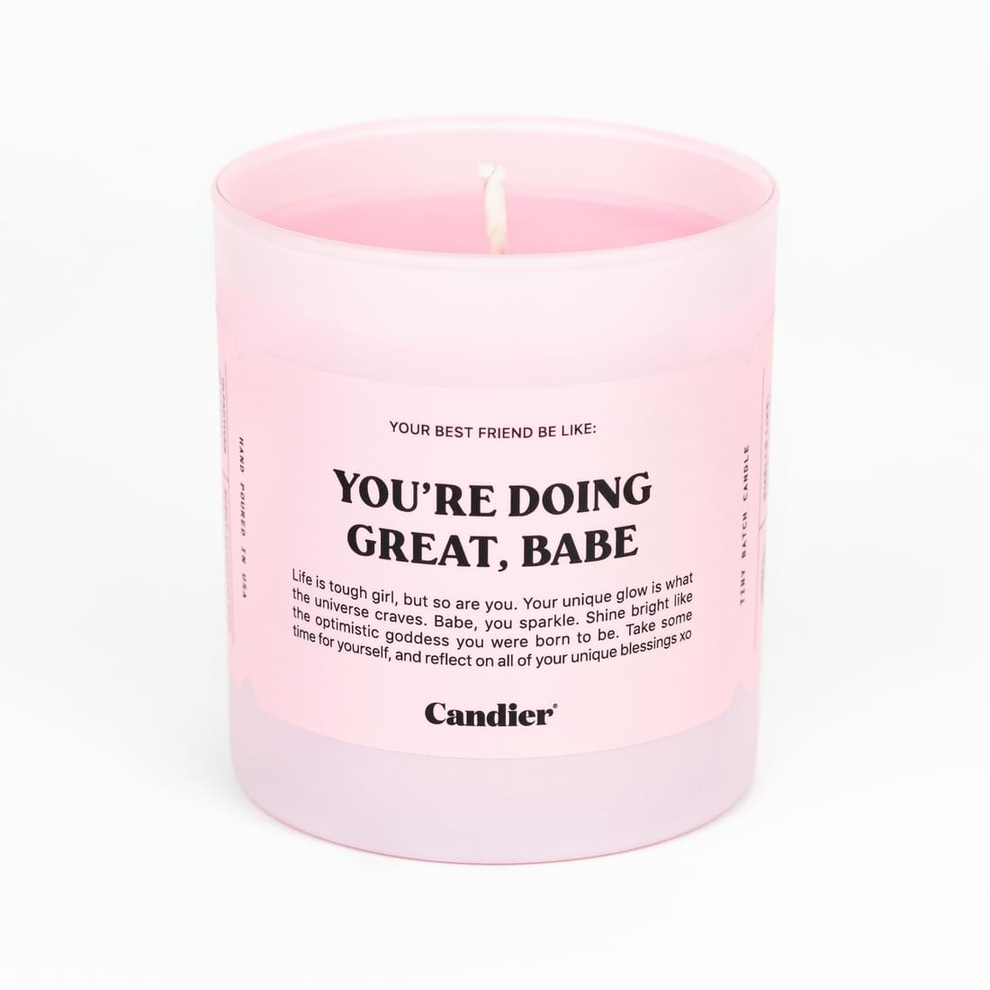 You're Doing Great Candle - ONFEMME By Lindsey's Kloset