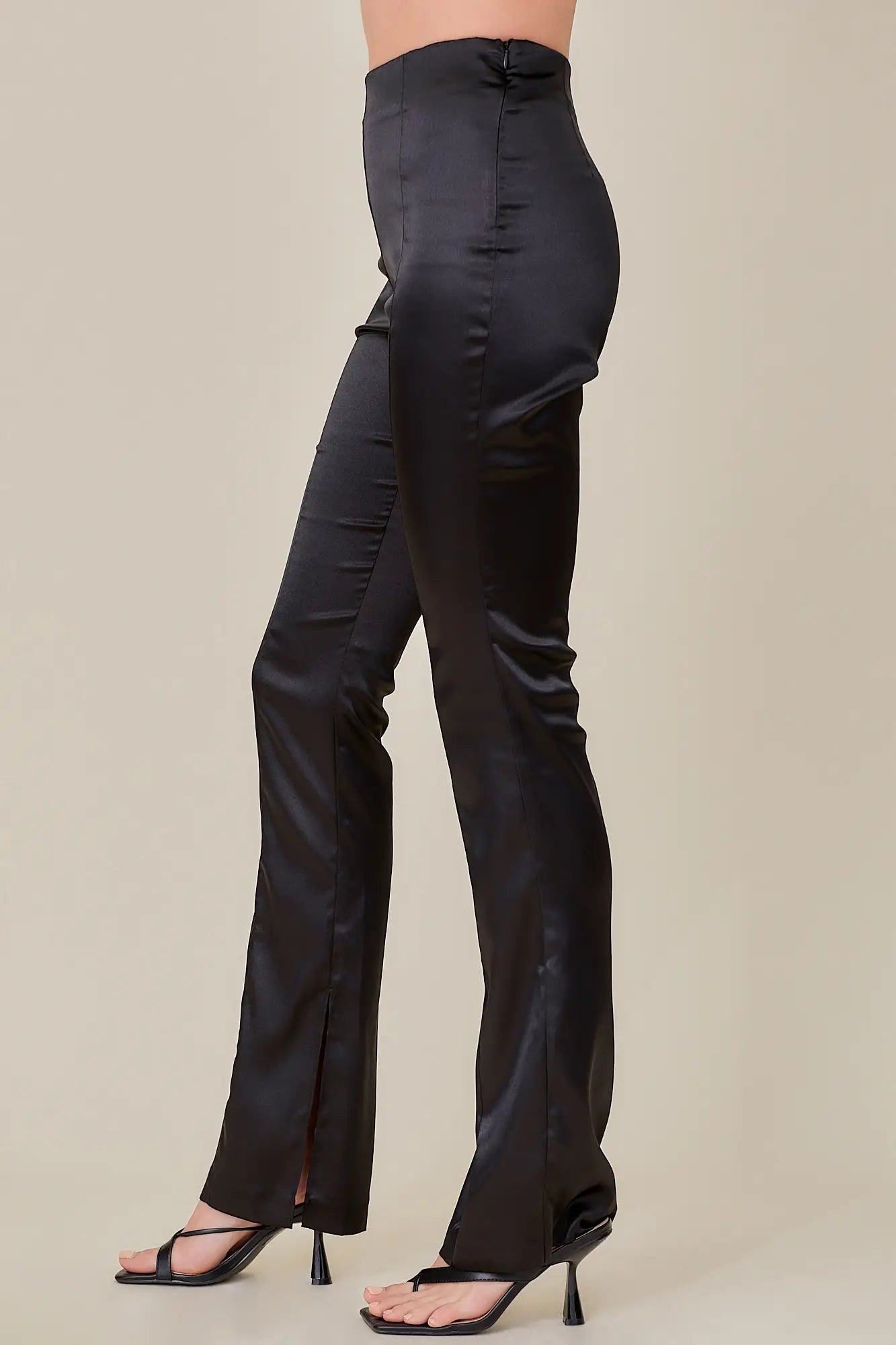 Audrey Satin Pant - ONFEMME By Lindsey's Kloset