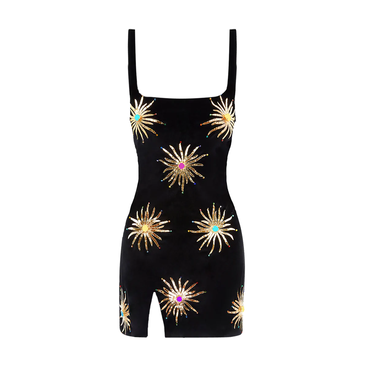 Callie Velvet Mini Dress - Black - ONFEMME By Lindsey's Kloset