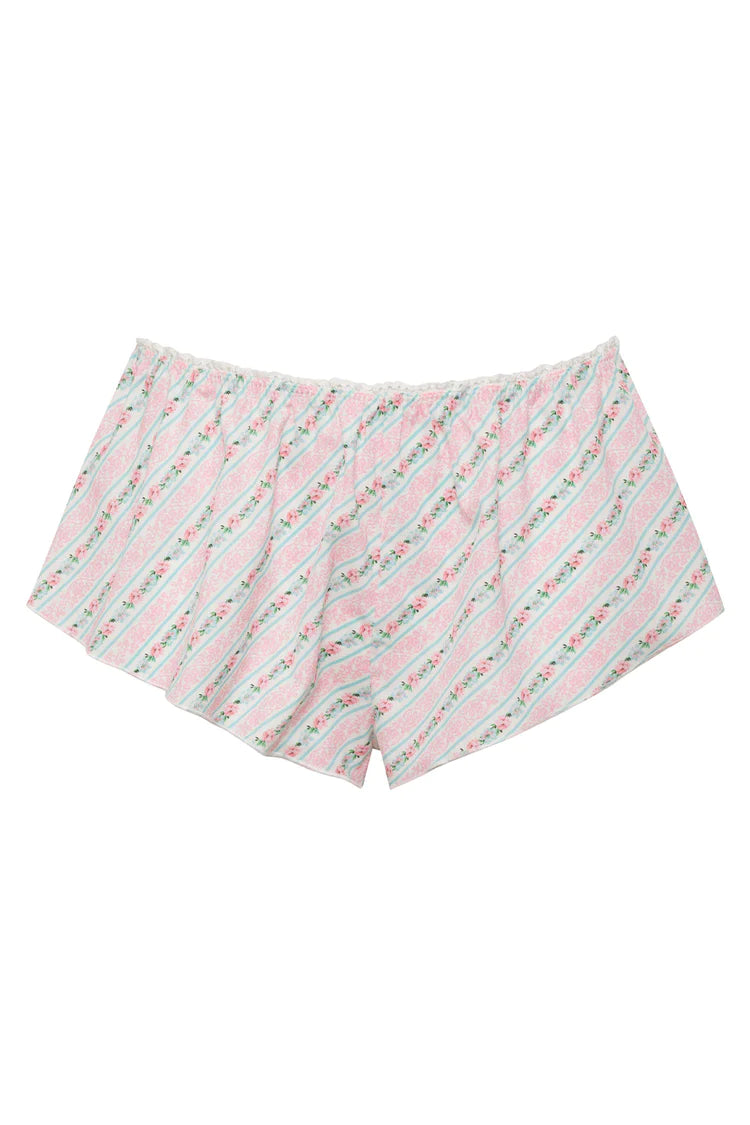 Flora Floral Lace Short - ONFEMME By Lindsey's Kloset
