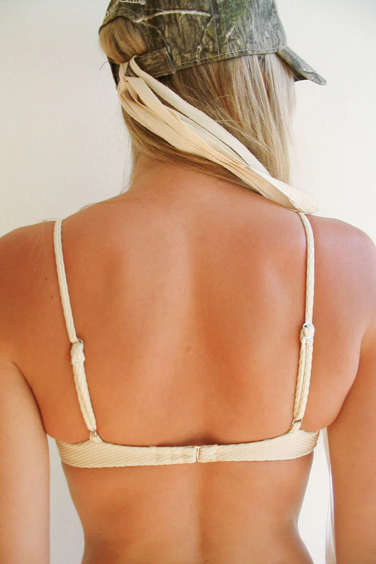 Pam Waffle Underwire Bikini Top - ONFEMME By Lindsey's Kloset