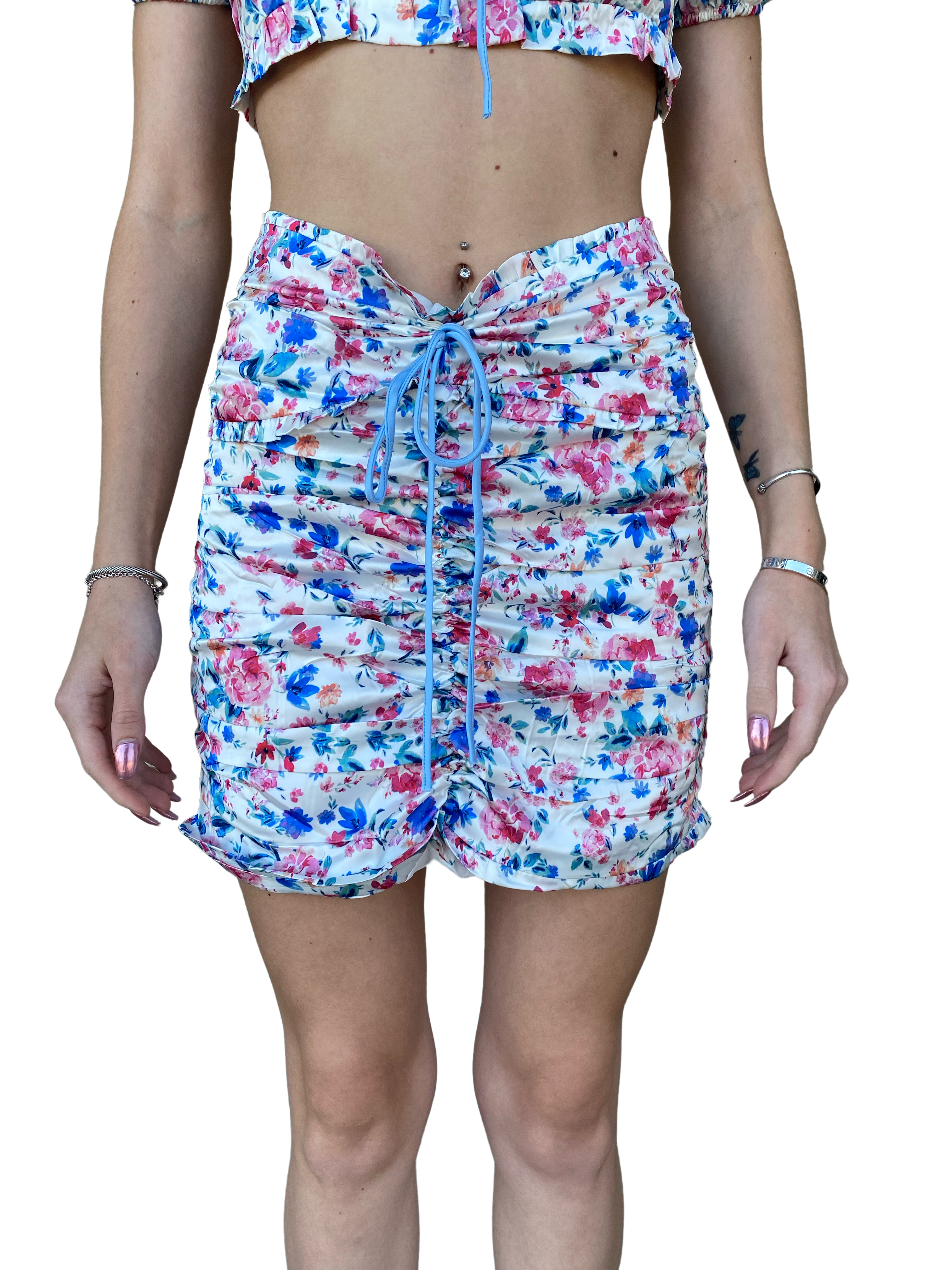 Polly Ruched Skirt - ONFEMME By Lindsey's Kloset