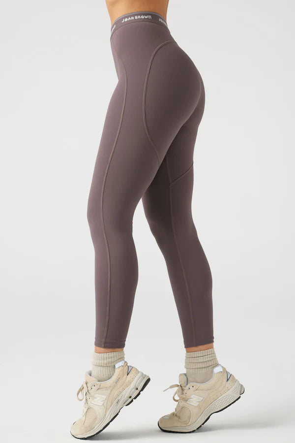 The Sports Legging - Sueded Mauve - ONFEMME By Lindsey's Kloset
