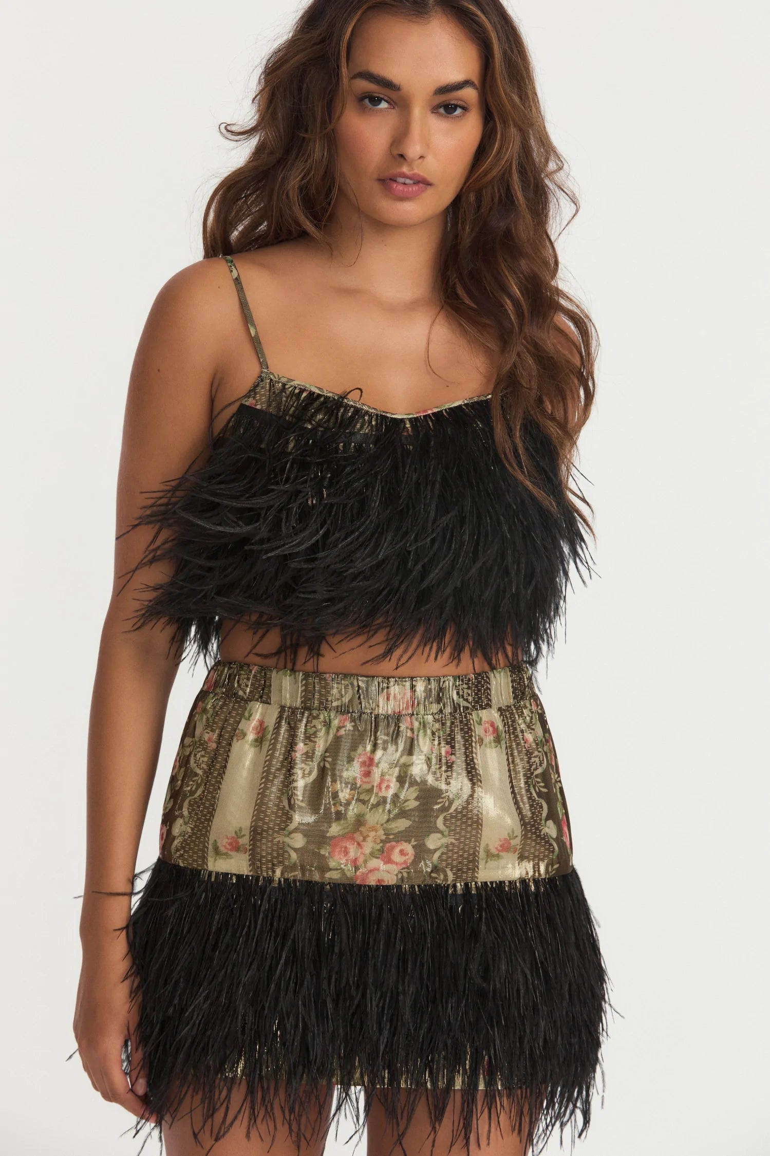 Dusty Crop Cami - Midnight Ruby - ONFEMME By Lindsey's Kloset