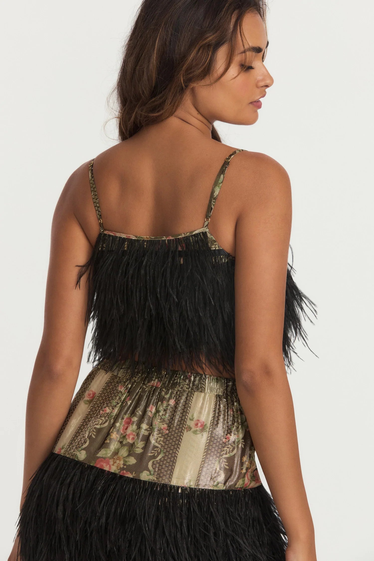 Dusty Crop Cami - Midnight Ruby - ONFEMME By Lindsey's Kloset