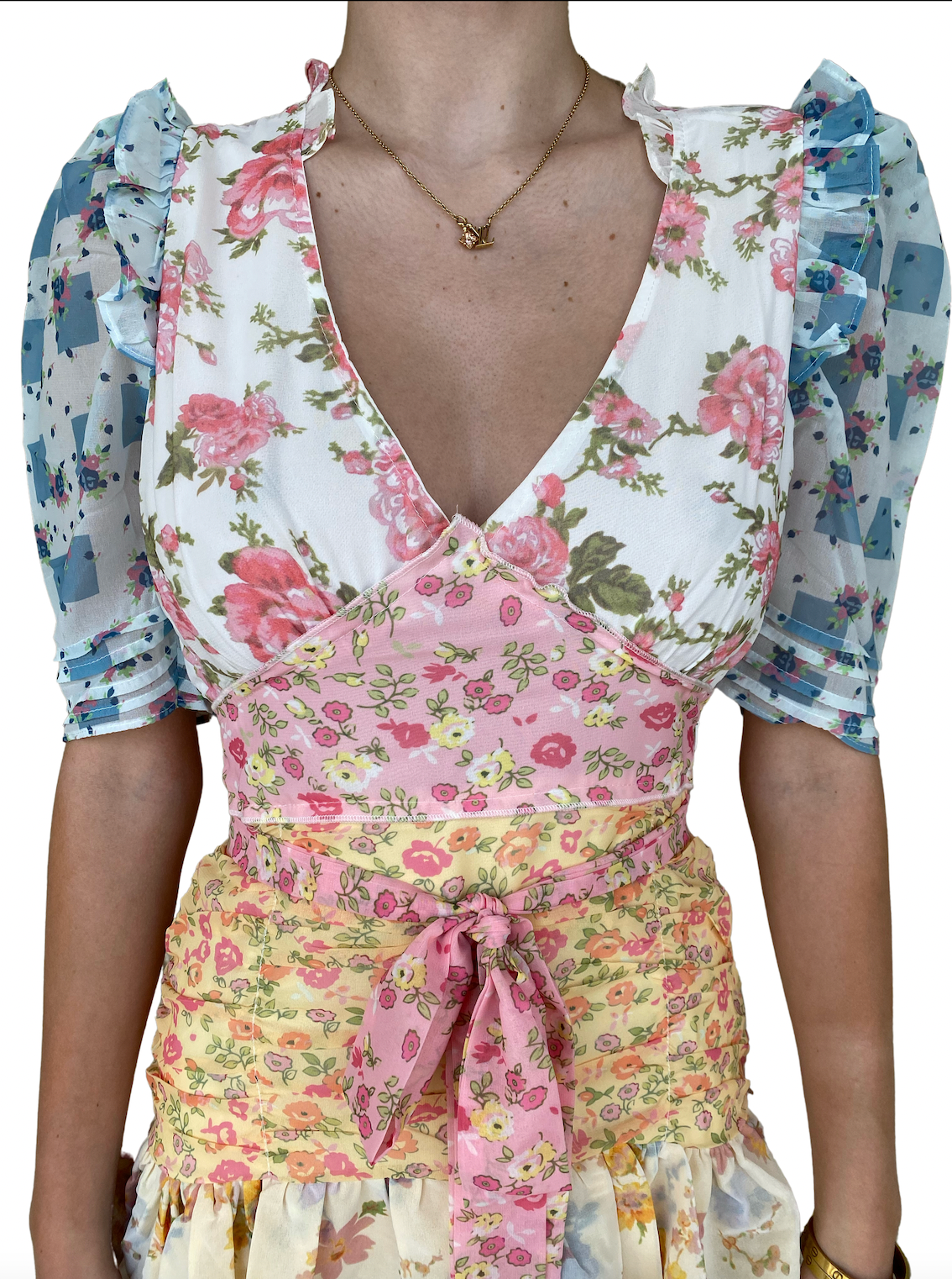 Floral Fields Mini Dress - ONFEMME By Lindsey's Kloset