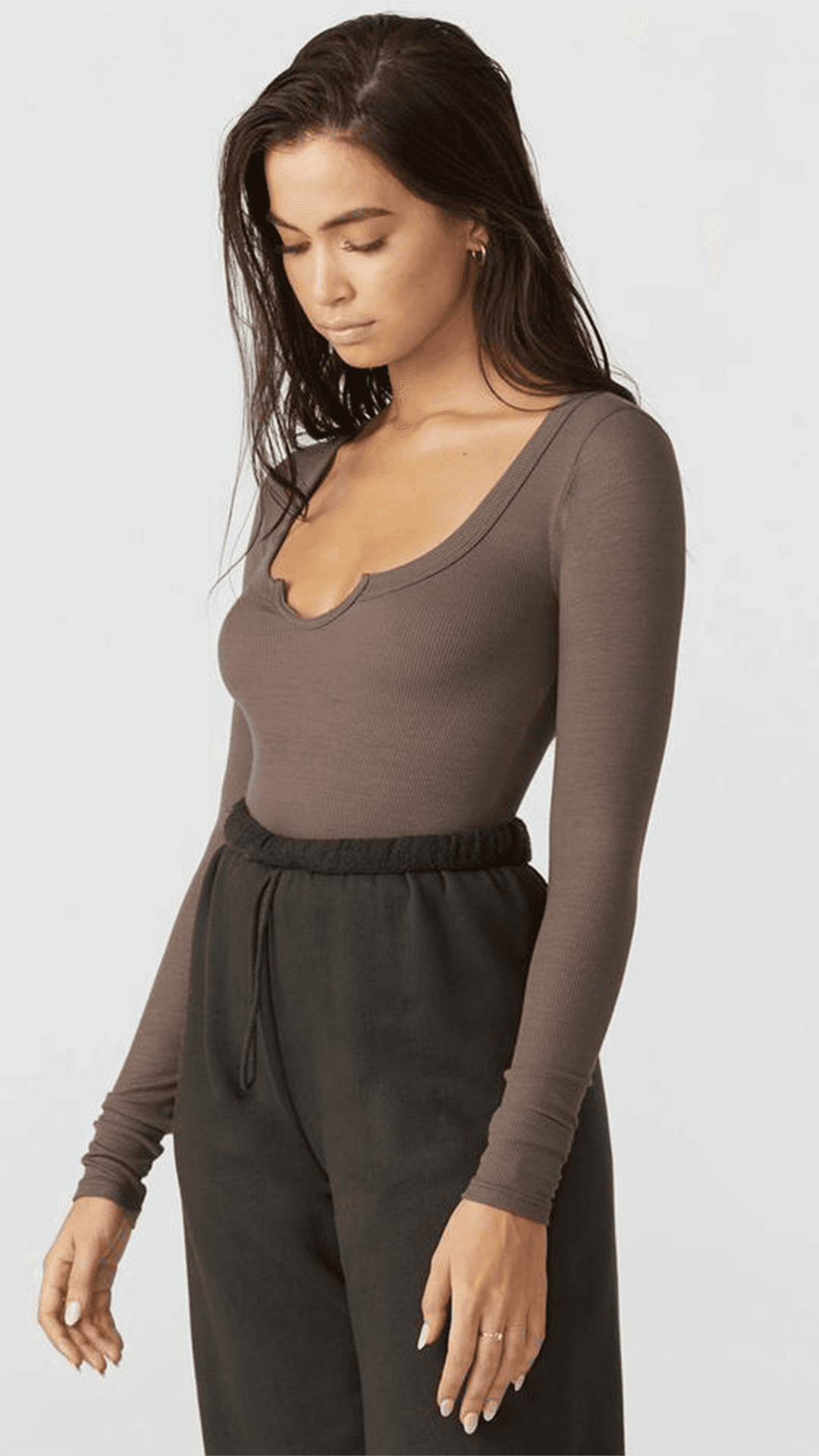 Henley Long Sleeve - ONFEMME By Lindsey's Kloset