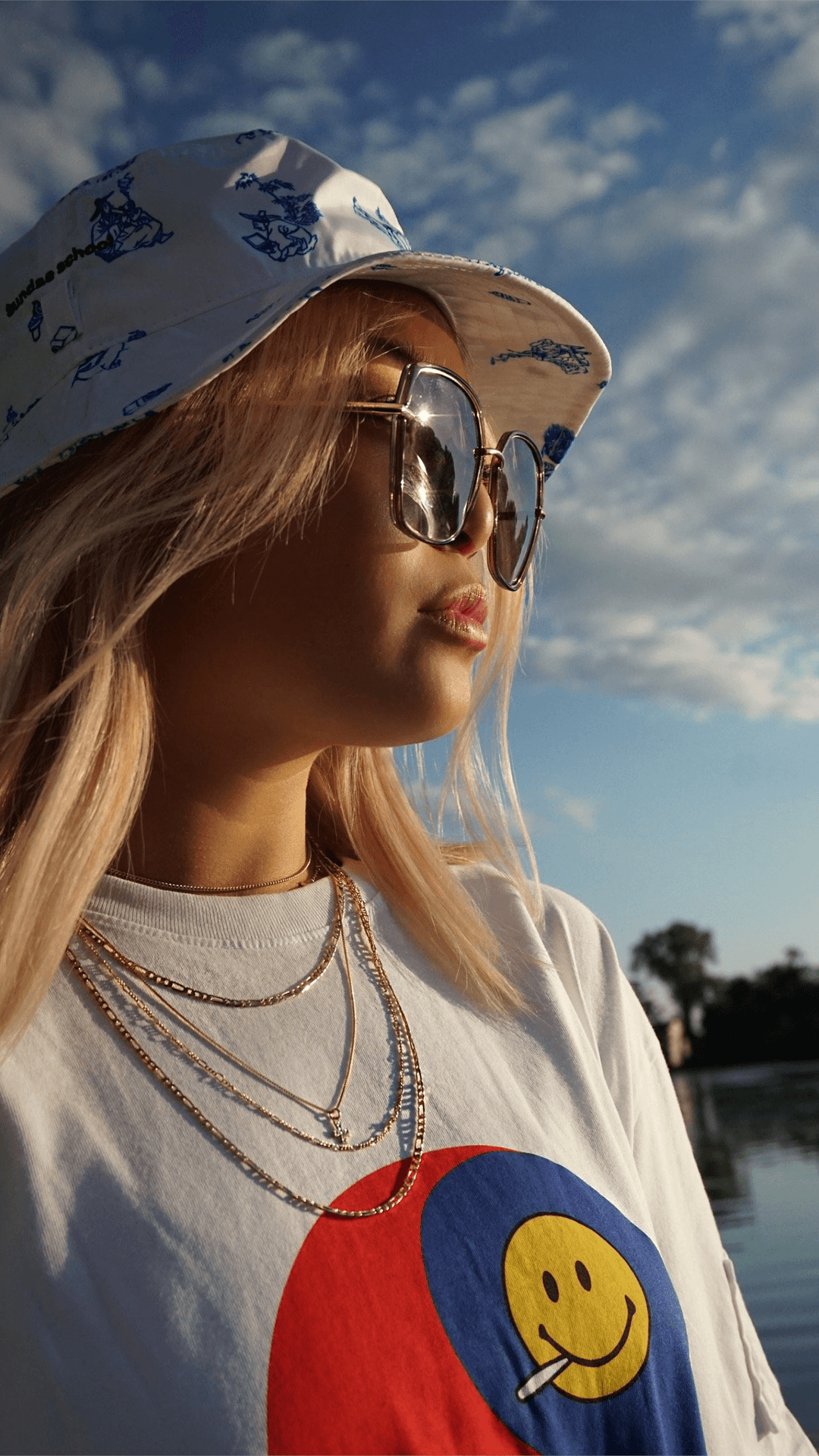 Yeon Print Bucket Hat - ONFEMME By Lindsey's Kloset